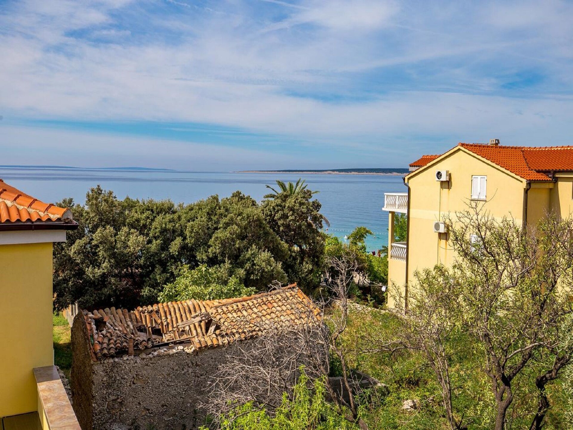 Panoramisch appartement Modra kuća 3 bij zee in Mandre - foto 6