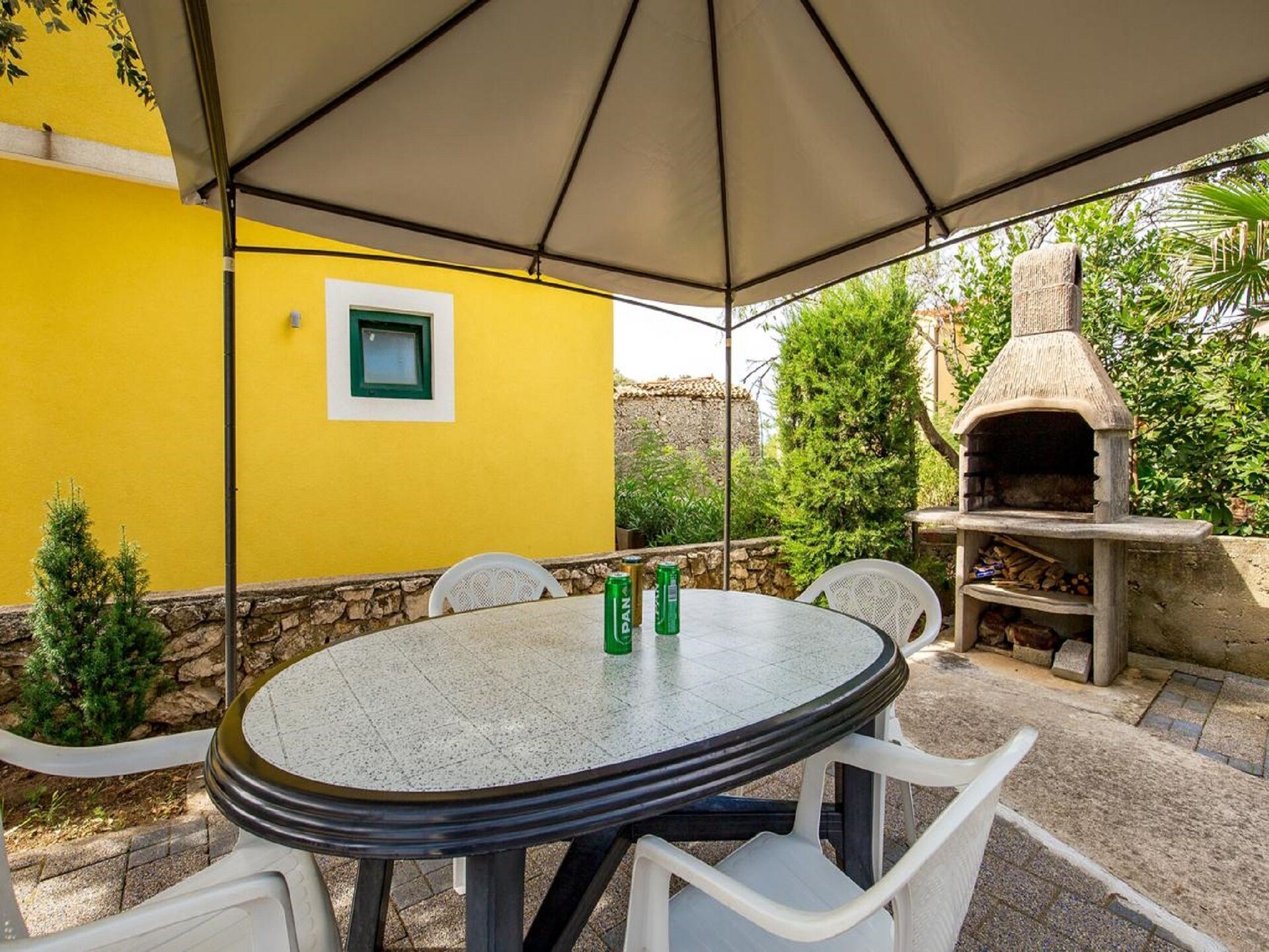 Panoramisch appartement Modra kuća 3 bij zee in Mandre - foto 16