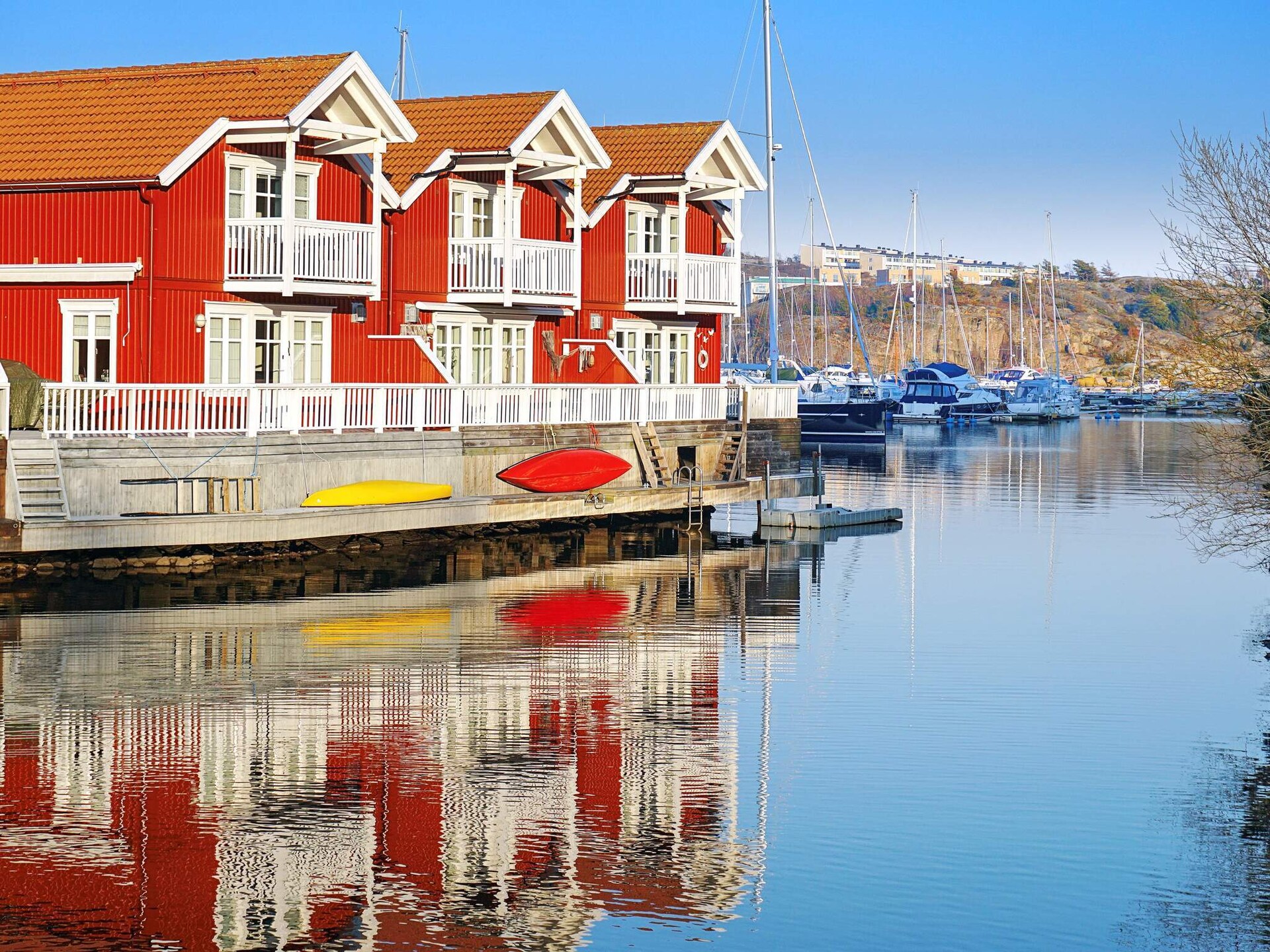 Vrijstaand golfvakantiehuis in Strömstad met terras aan zoutwaterkanaal - foto 29
