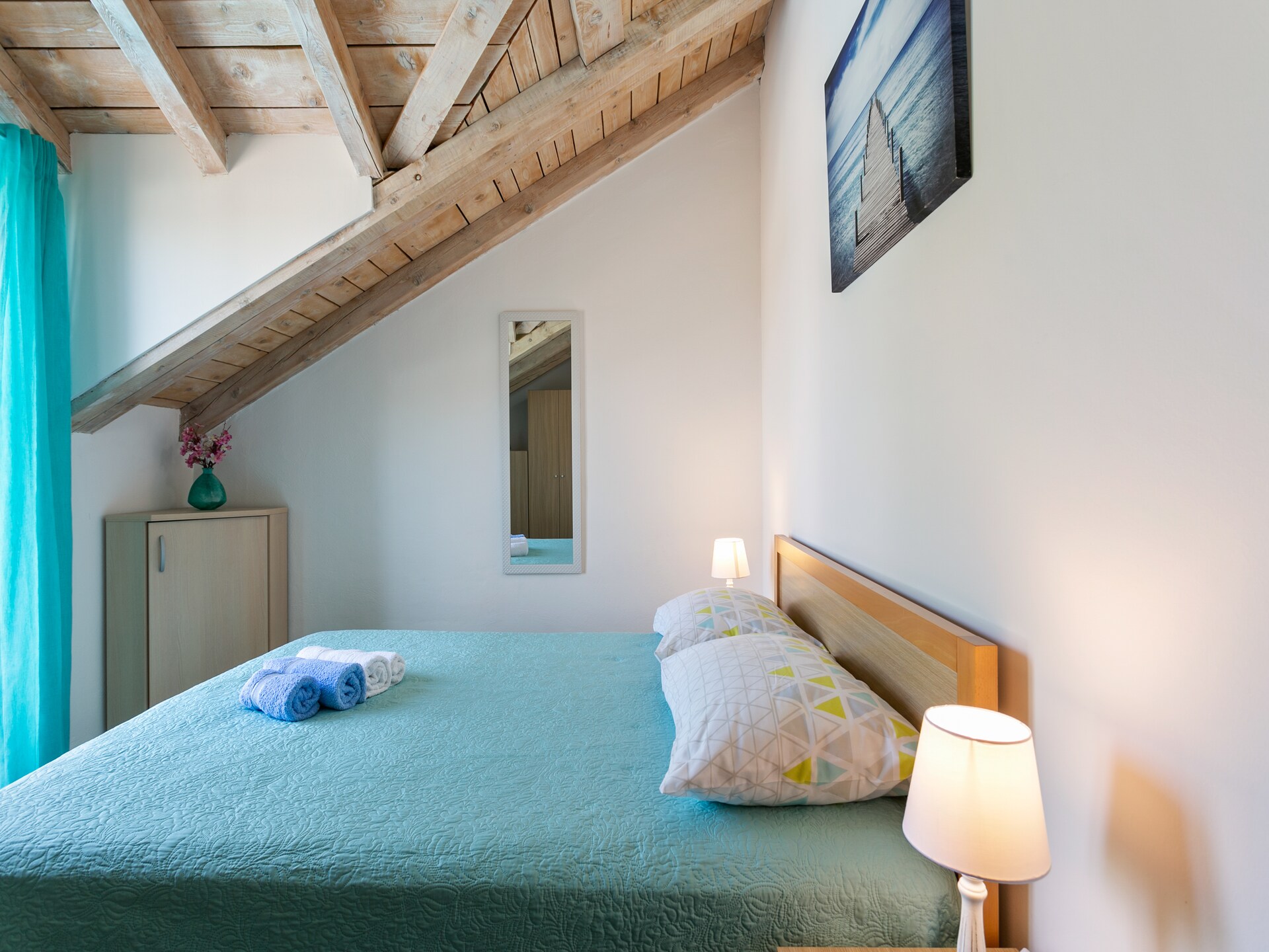 Villa Niva: Twee authentieke Dalmatische huisjes met privézwembad bij Marina - foto 25