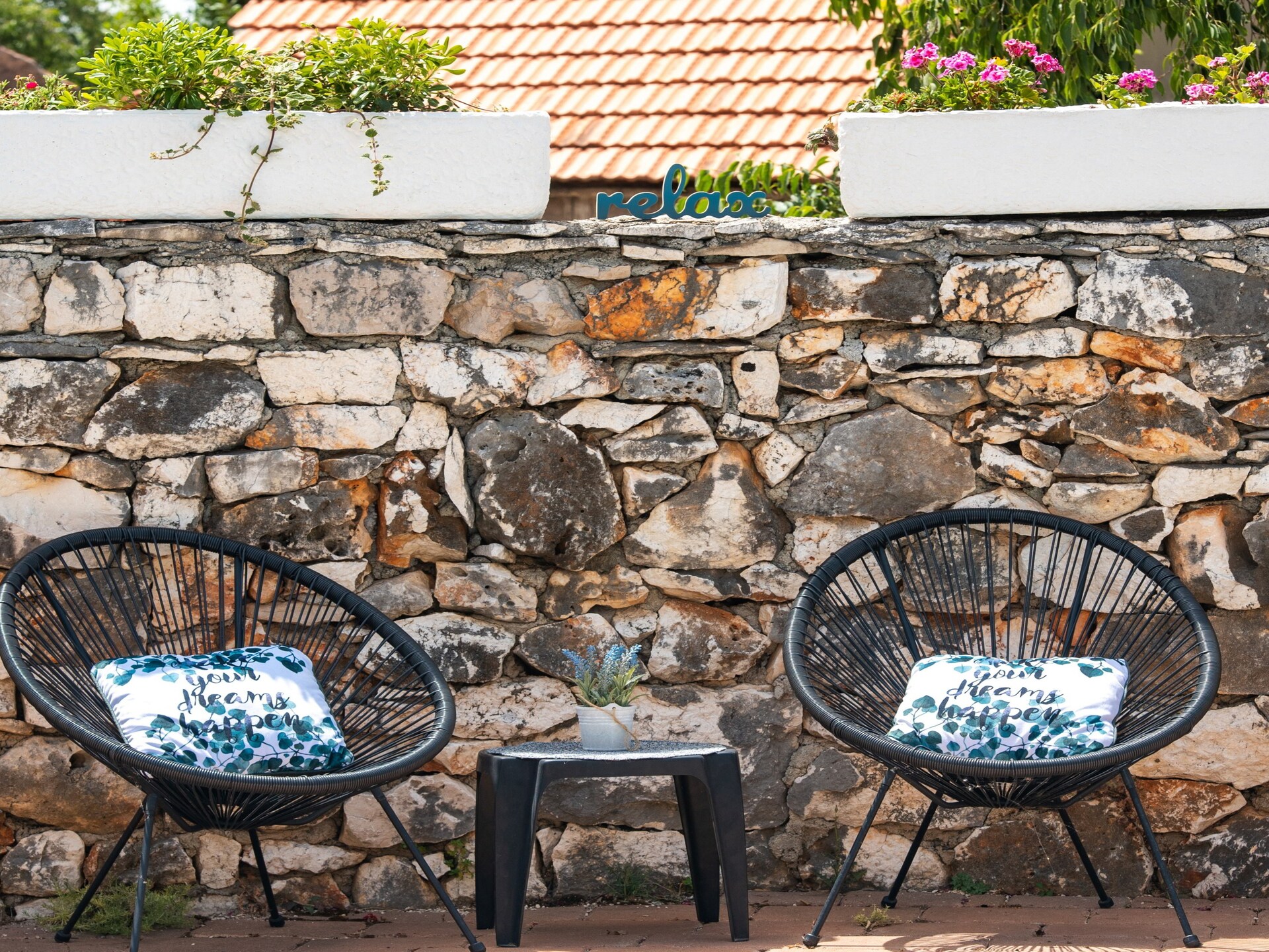 Villa Niva: Twee authentieke Dalmatische huisjes met privézwembad bij Marina - foto 40