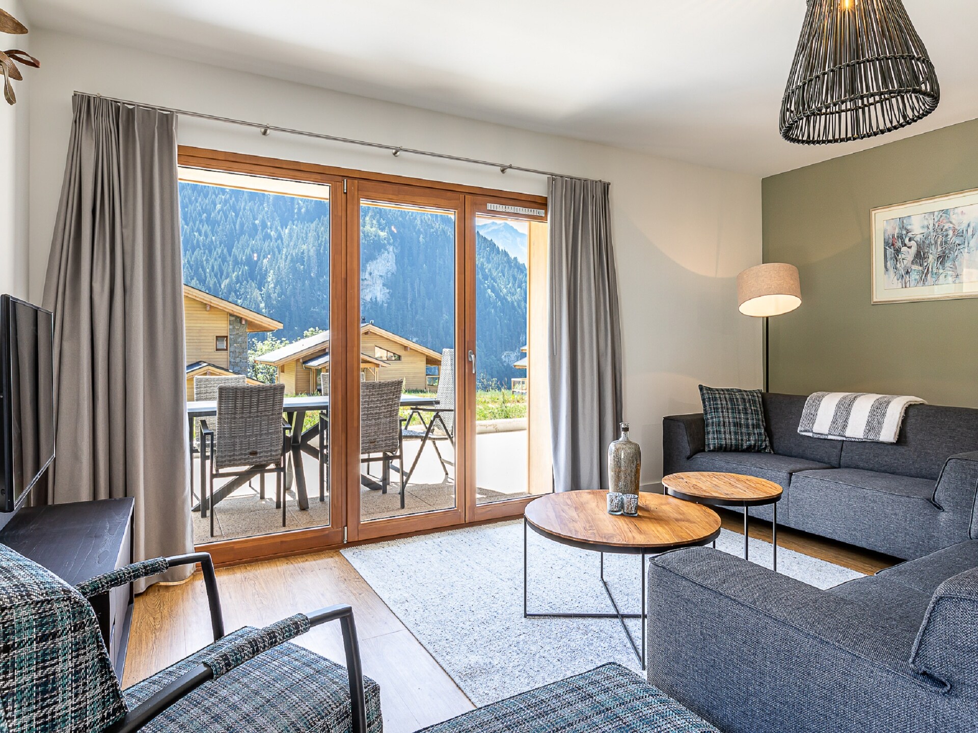 Ruim 8-persoons appartement met privésauna en uitzicht in Abondance - foto 10