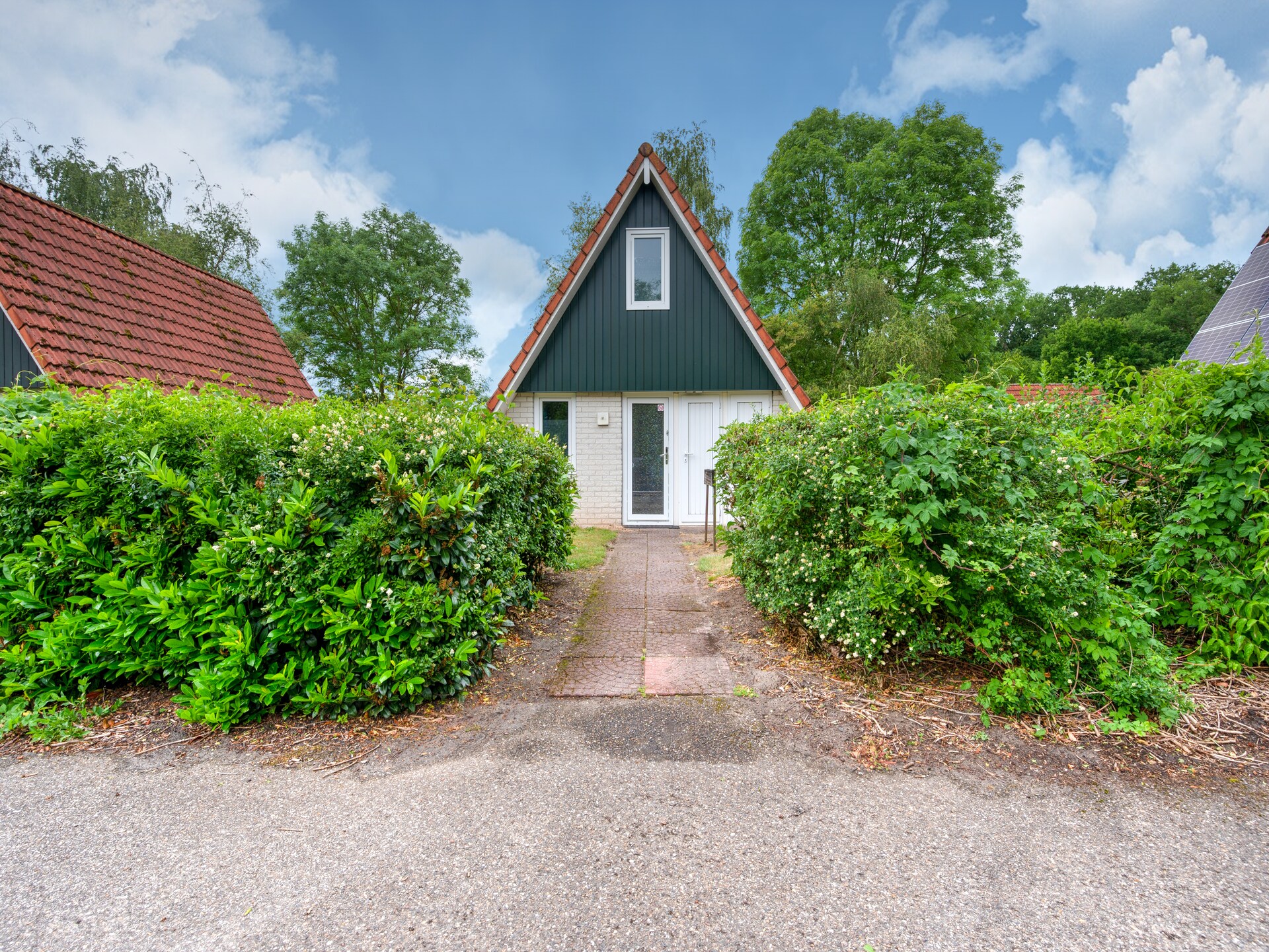 Vrijstaand boshuis met open haard op familievakantiepark Gramsbergen - foto 19