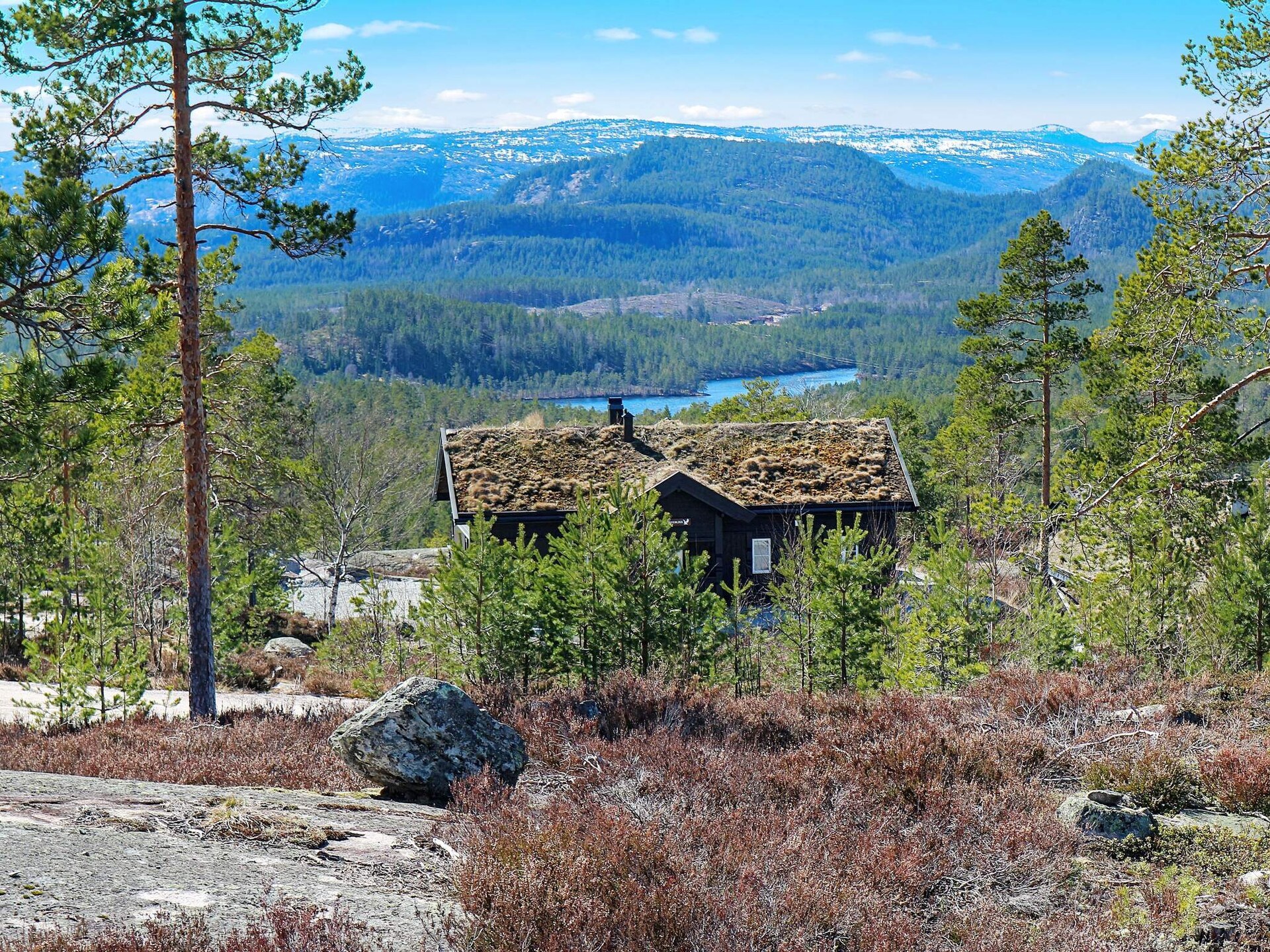 Panoramisch vakantiehuis voor 15 personen met sauna, direct aan de skipiste bij Treungen - foto 5