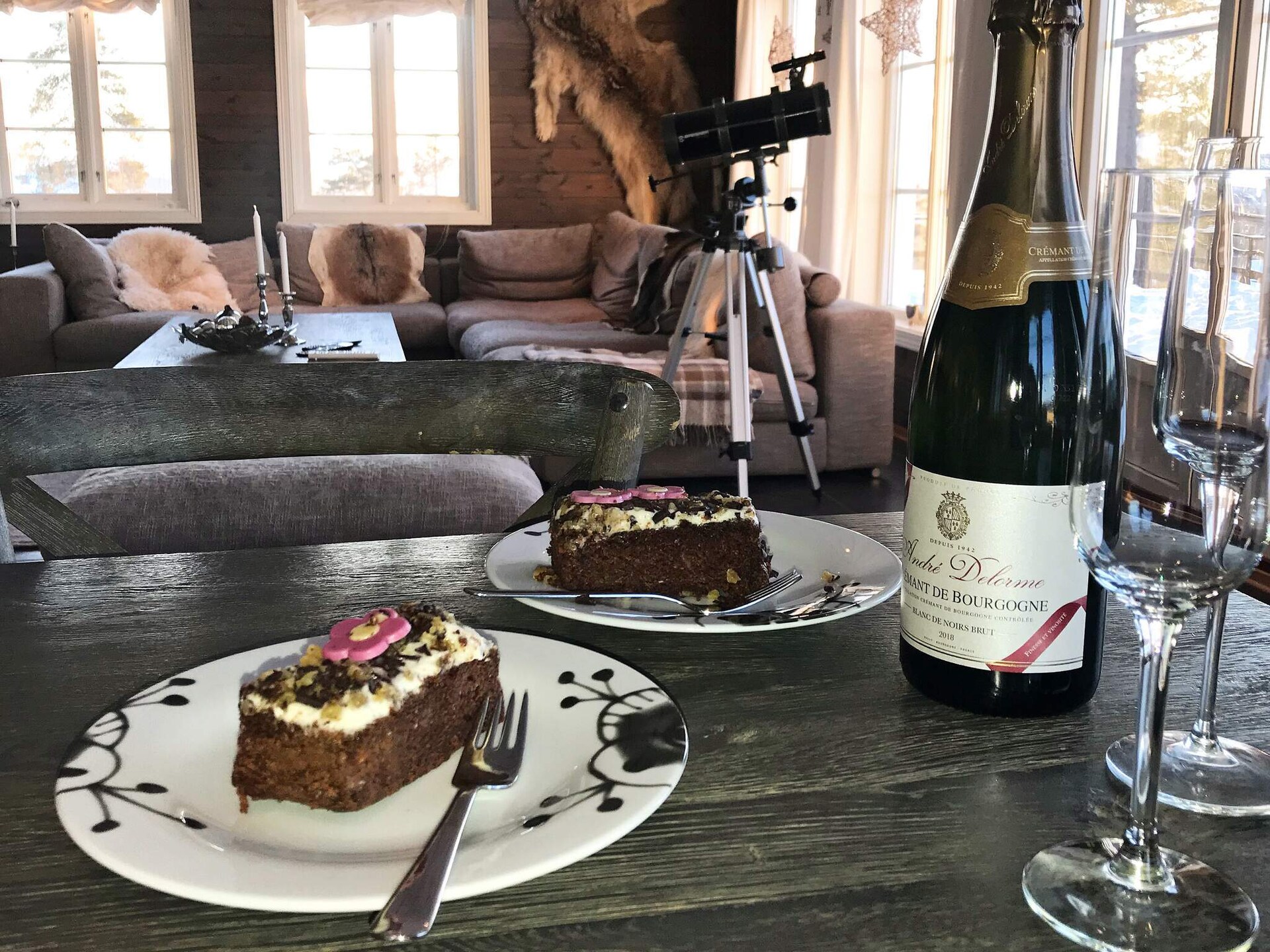 Panoramisch vakantiehuis voor 15 personen met sauna, direct aan de skipiste bij Treungen - foto 29