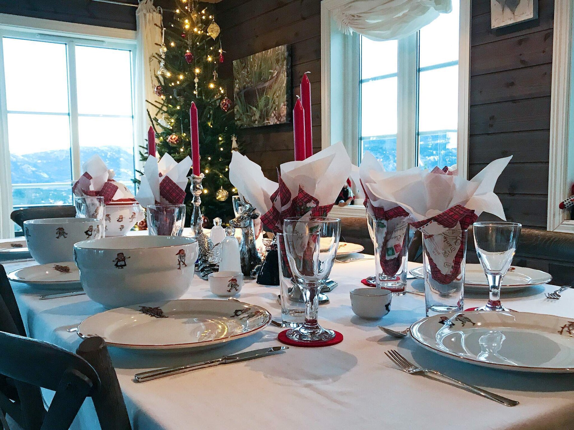 Panoramisch vakantiehuis voor 15 personen met sauna, direct aan de skipiste bij Treungen - foto 20