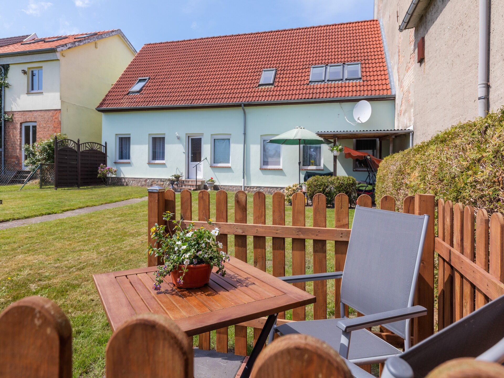 Knus appartement met kerktorenzicht en tuin in Klütz, 3,5 km van strand - foto 7