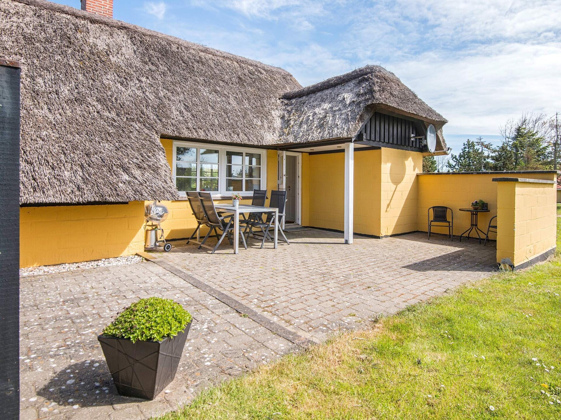Nostalgisch rietgedekt vakantiehuis op 650 meter van zee bij Ulfborg - foto 34