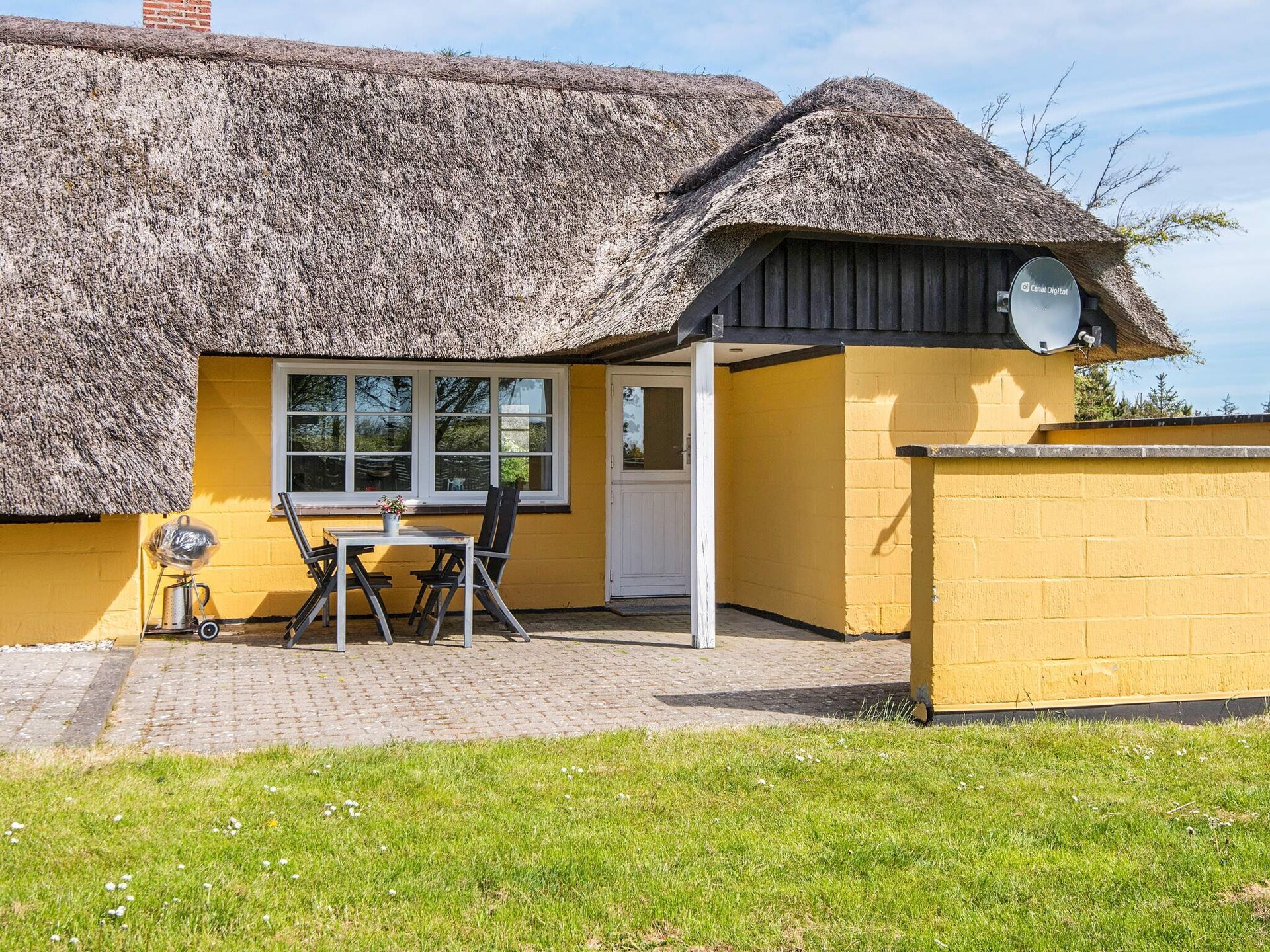 Nostalgisch rietgedekt vakantiehuis op 650 meter van zee bij Ulfborg - foto 35