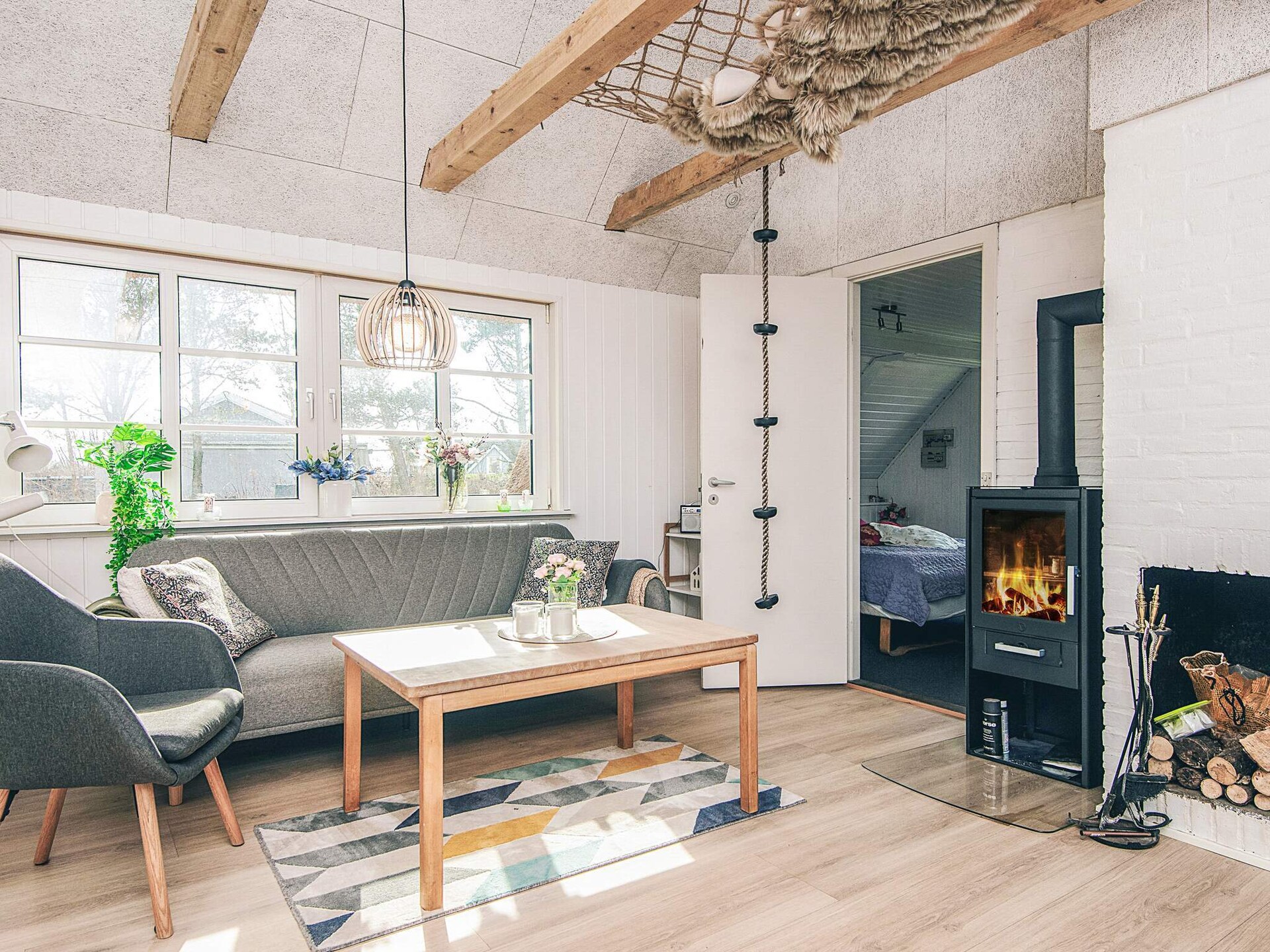 Nostalgisch rietgedekt vakantiehuis op 650 meter van zee bij Ulfborg - foto 17
