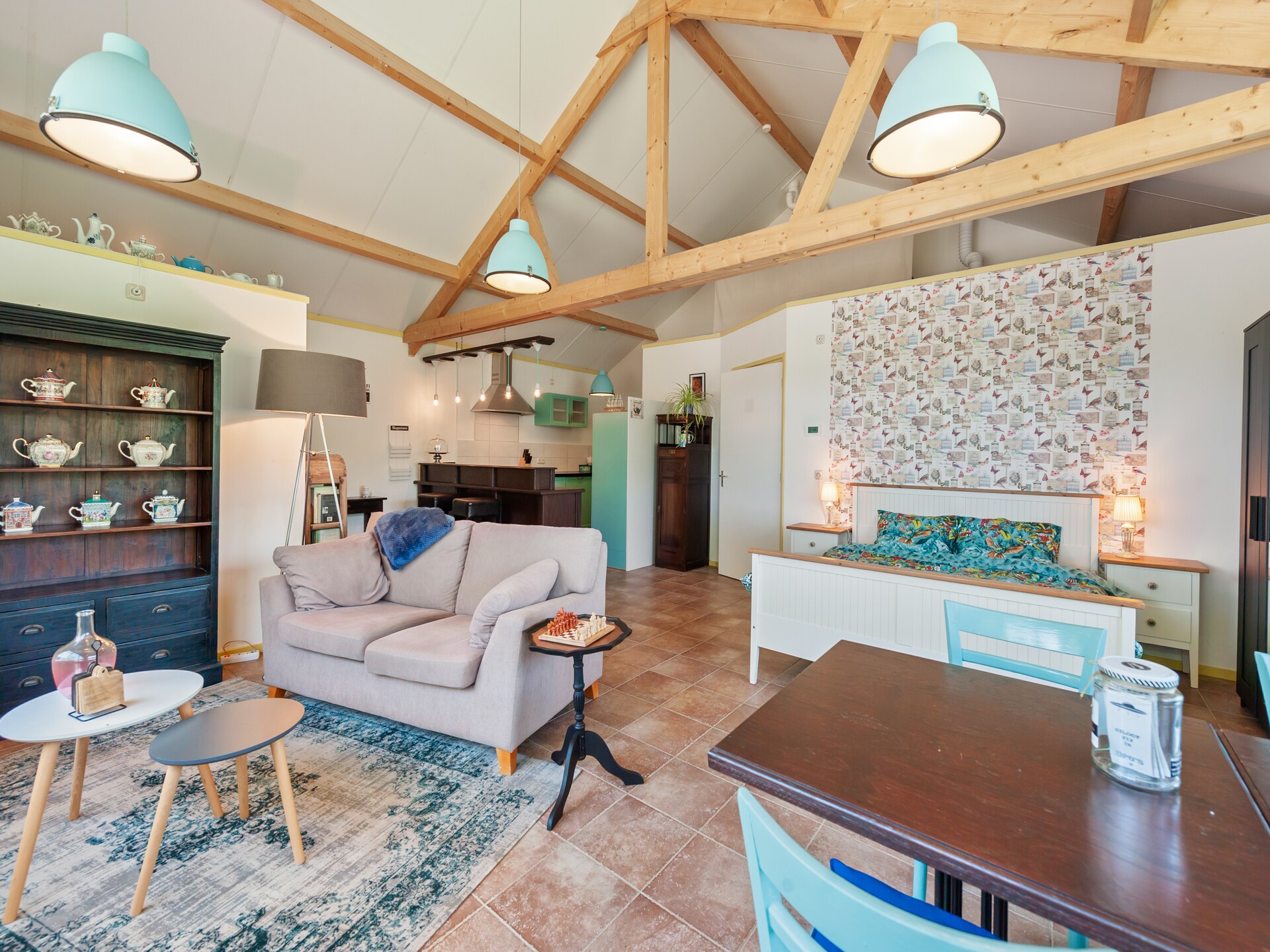 Romantisch vakantiehuis De Welp aan het Burgumer Meer in Eastermar - foto 8