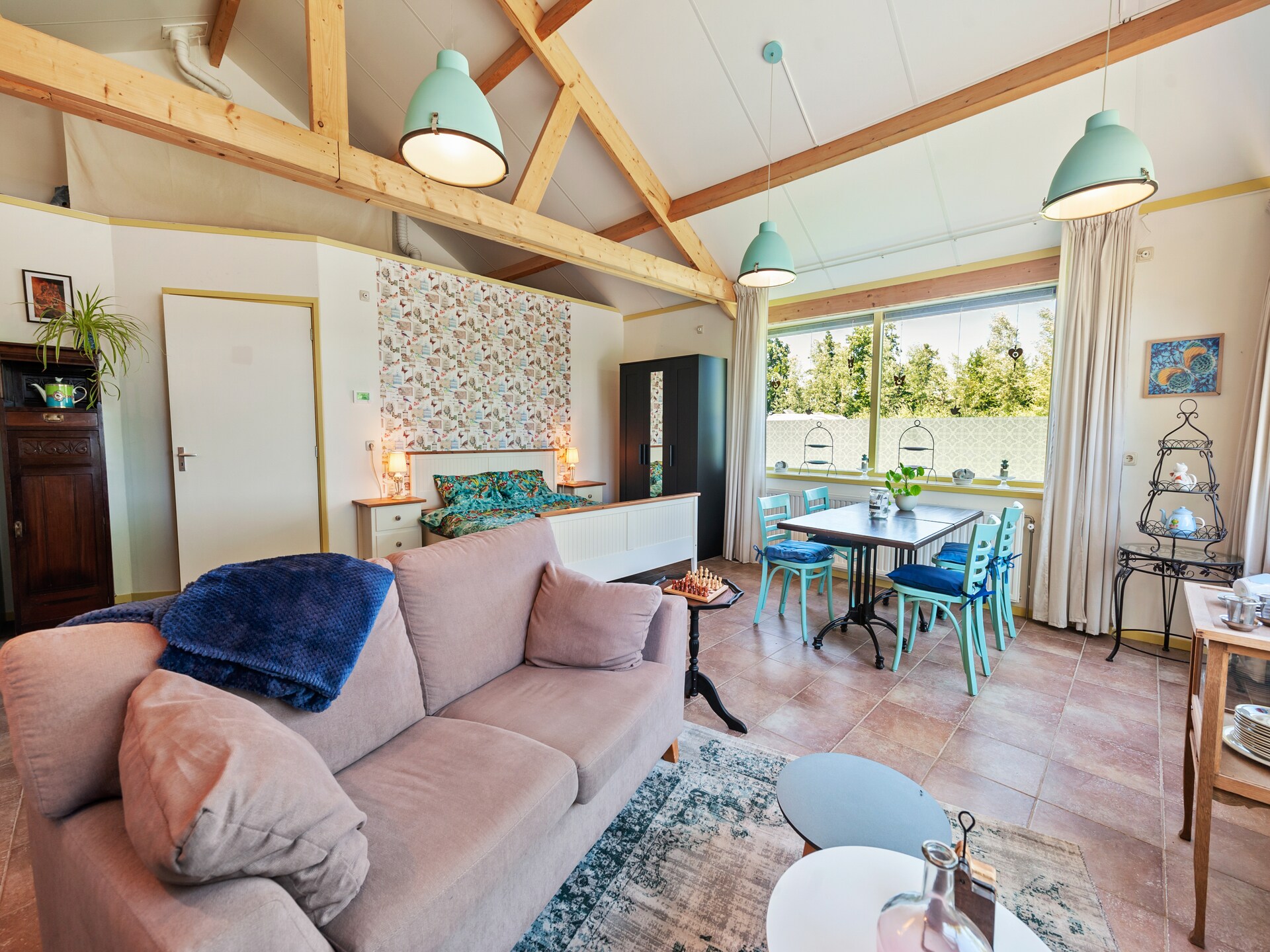 Romantisch vakantiehuis De Welp aan het Burgumer Meer in Eastermar - foto 9