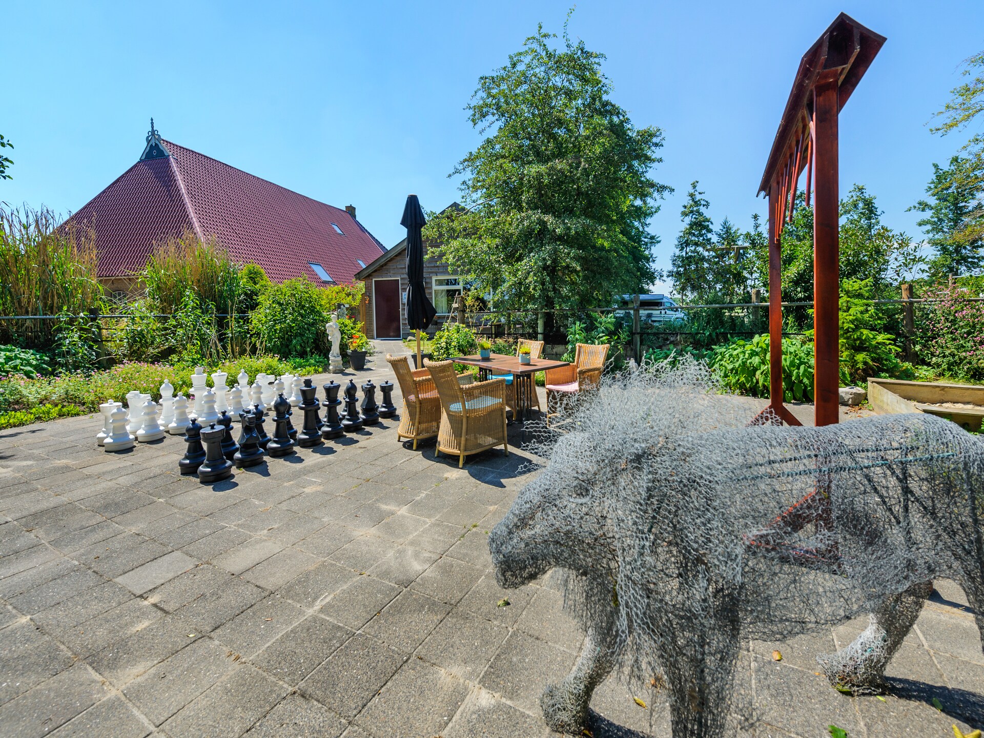 Romantisch vakantiehuis De Welp aan het Burgumer Meer in Eastermar - foto 26