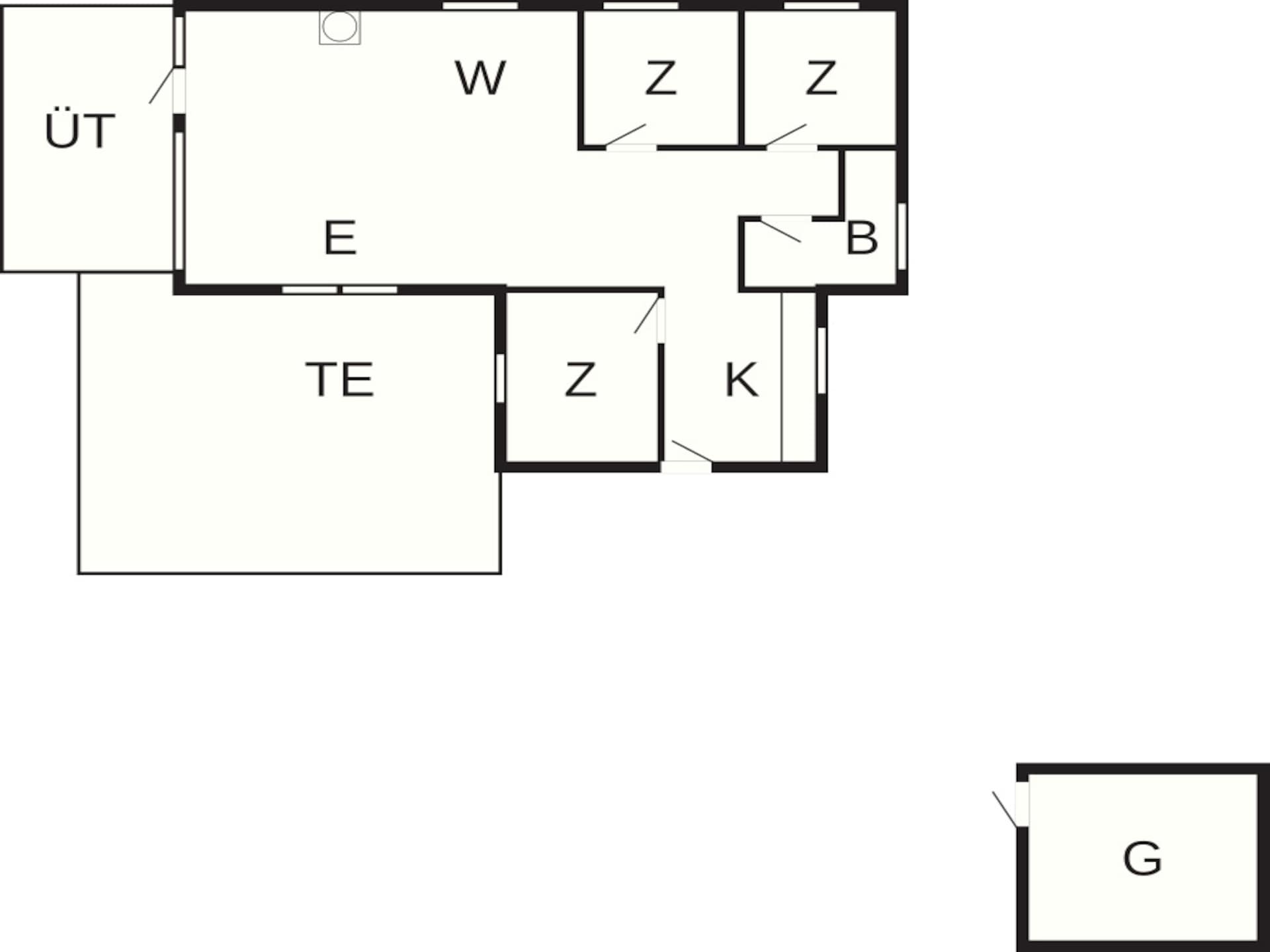 Op 300 m van zee: gezellig vakantiehuis voor 6 personen in Hals - foto 38
