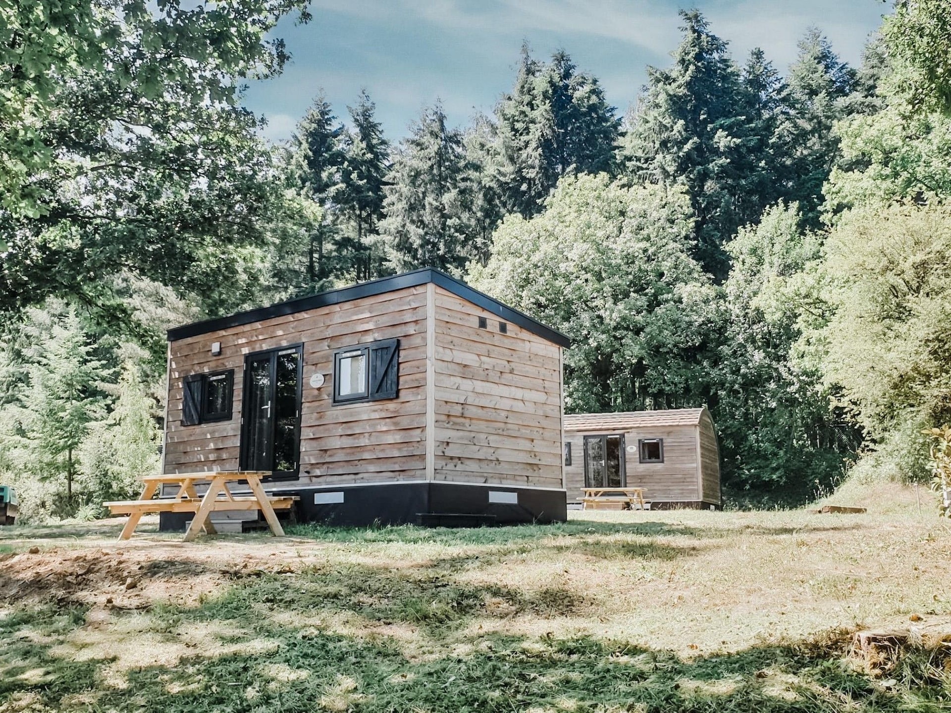 Tiny house met houten charme in Olloy-sur-Viroin, 2 pers. - foto 1