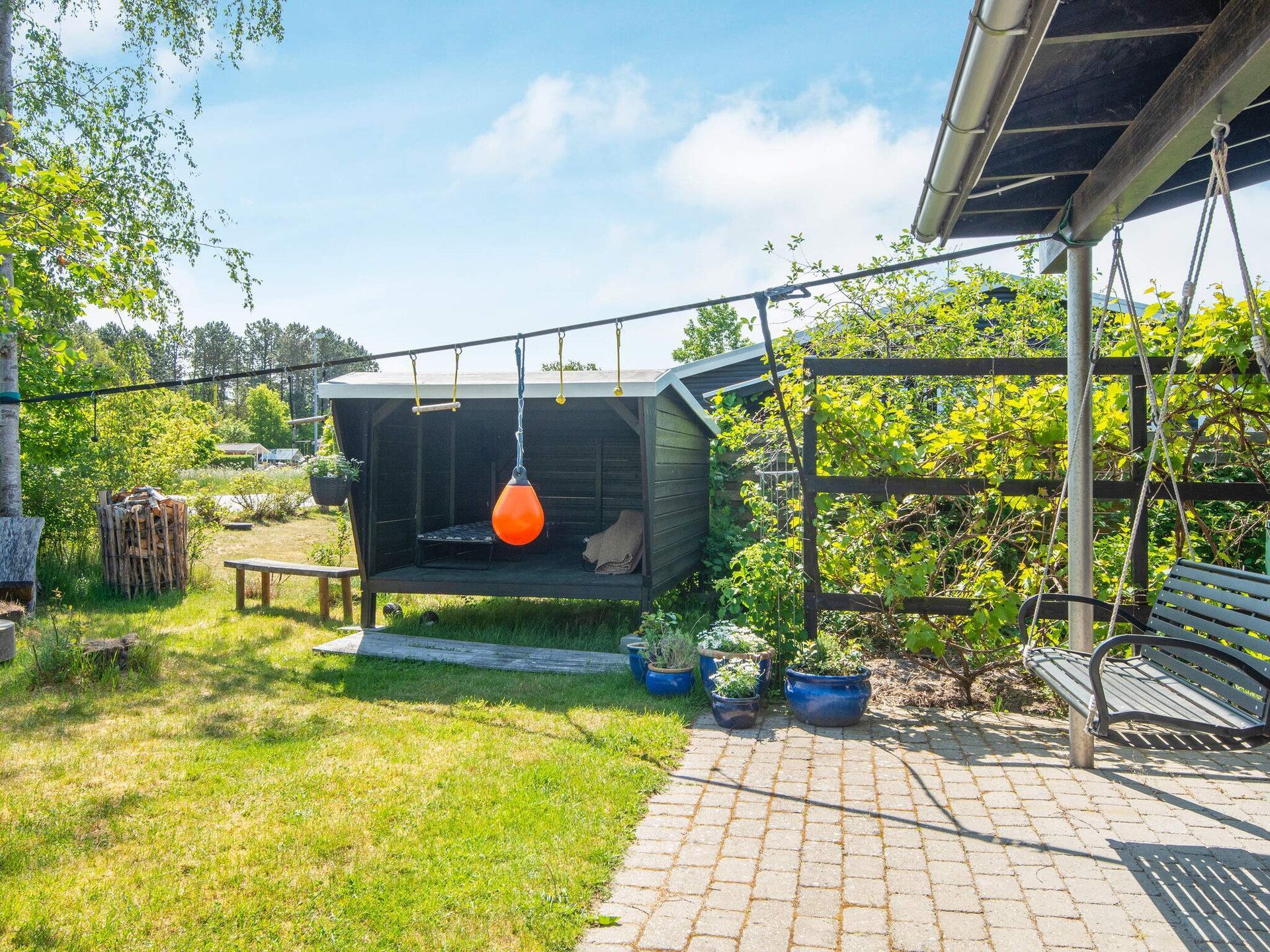 Vrijstaand vakantiehuis met whirlpool op 300 meter van de badkade in Fjellerup - foto 22