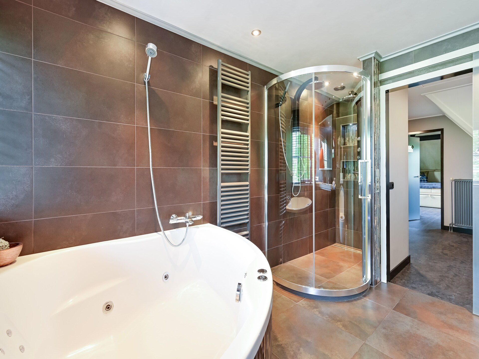 Luxe vrijstaande villa met zwembad in Montferland, 14 pers. - foto 28