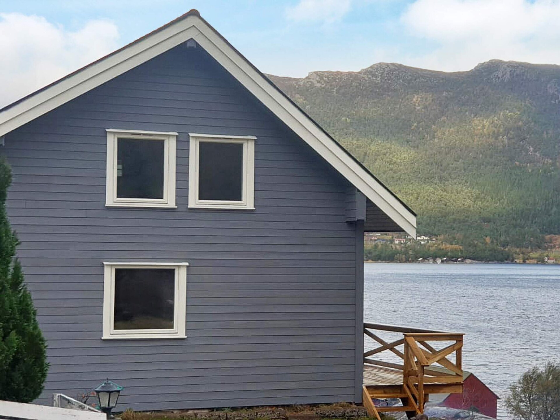 Modern vakantiehuis in Svelgen met panoramisch uitzicht op Frøysjøen - foto 2
