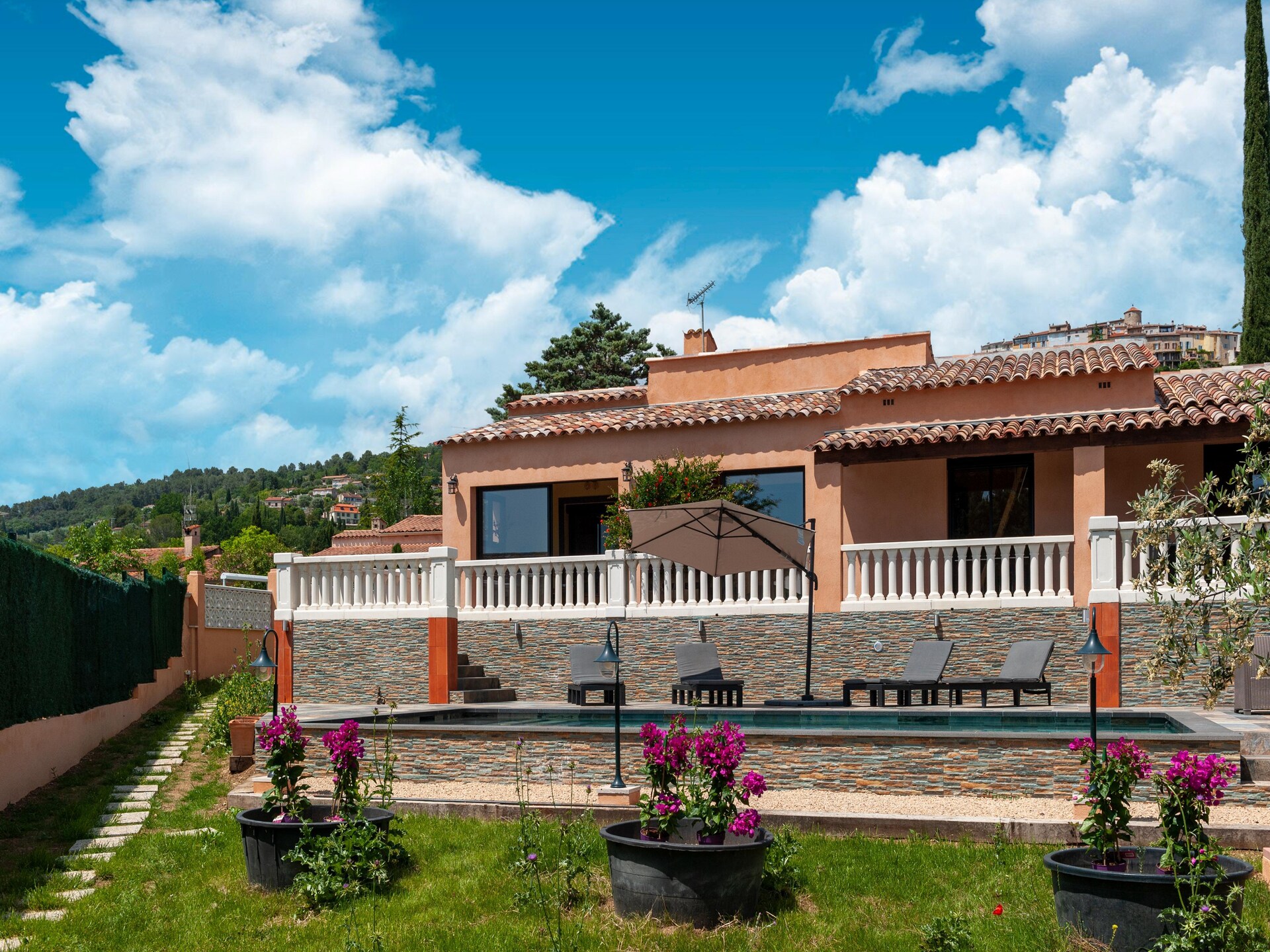 Villa Jen'uka: Gerenoveerd vakantiehuis met privézwembad in Callian - foto 11