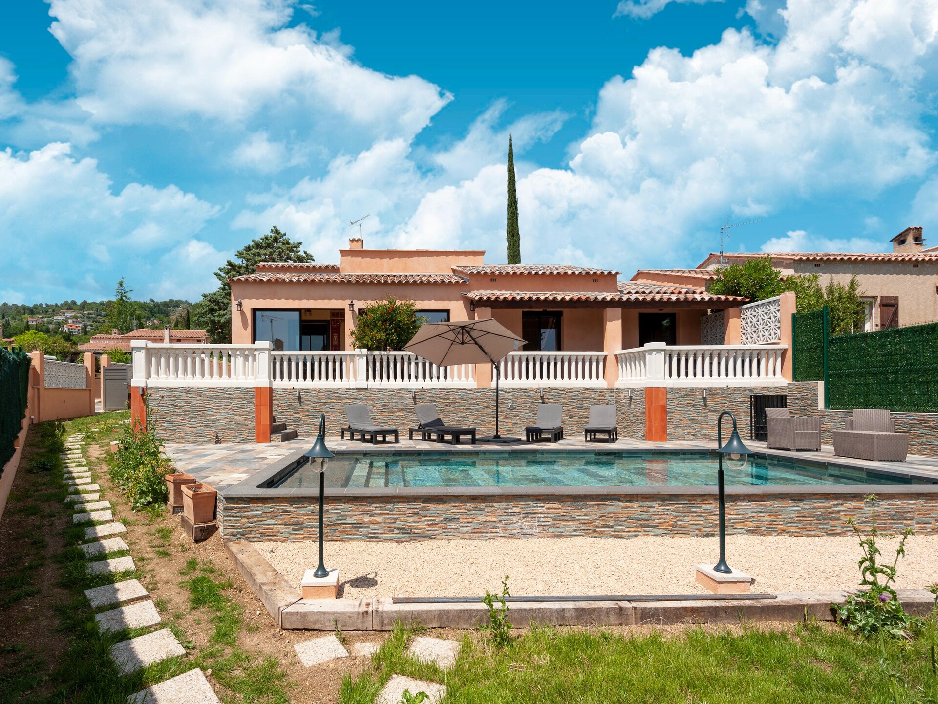 Villa Jen'uka: Gerenoveerd vakantiehuis met privézwembad in Callian - foto 16