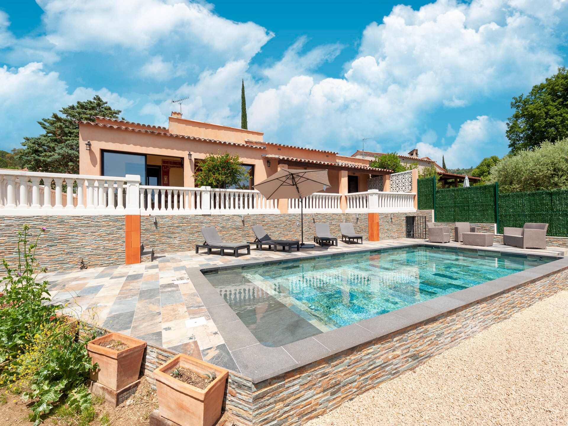 Villa Jen'uka: Gerenoveerd vakantiehuis met privézwembad in Callian - foto 19