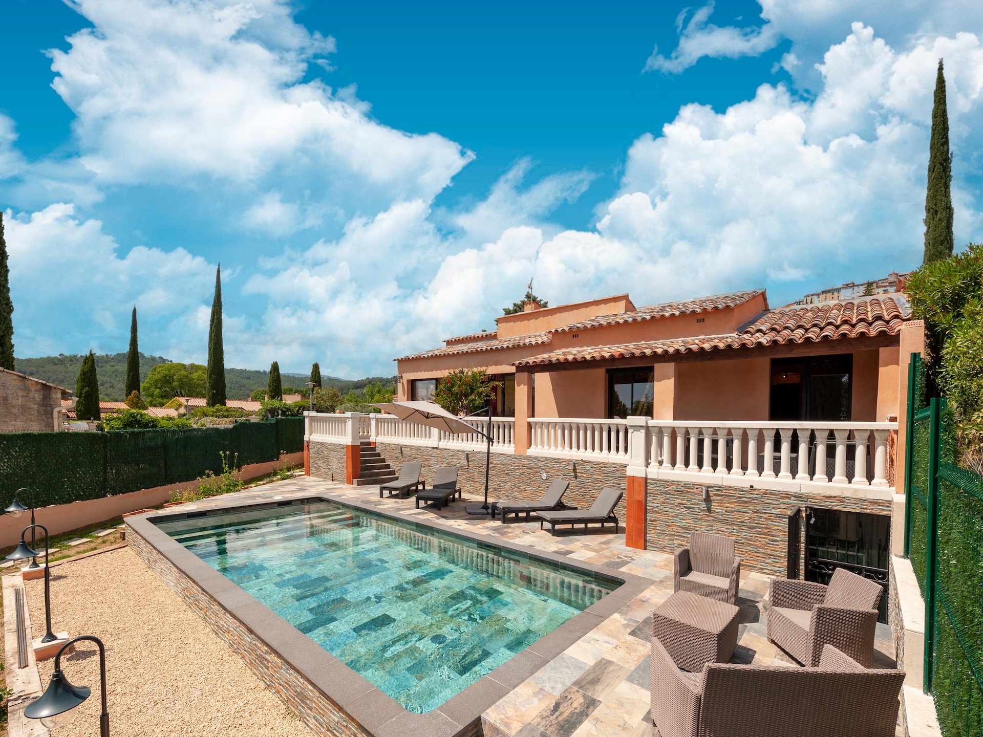 Villa Jen'uka: Gerenoveerd vakantiehuis met privézwembad in Callian - foto 1
