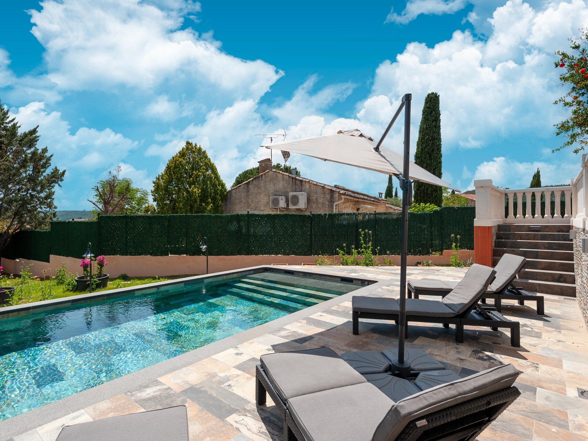 Villa Jen'uka: Gerenoveerd vakantiehuis met privézwembad in Callian - foto 6