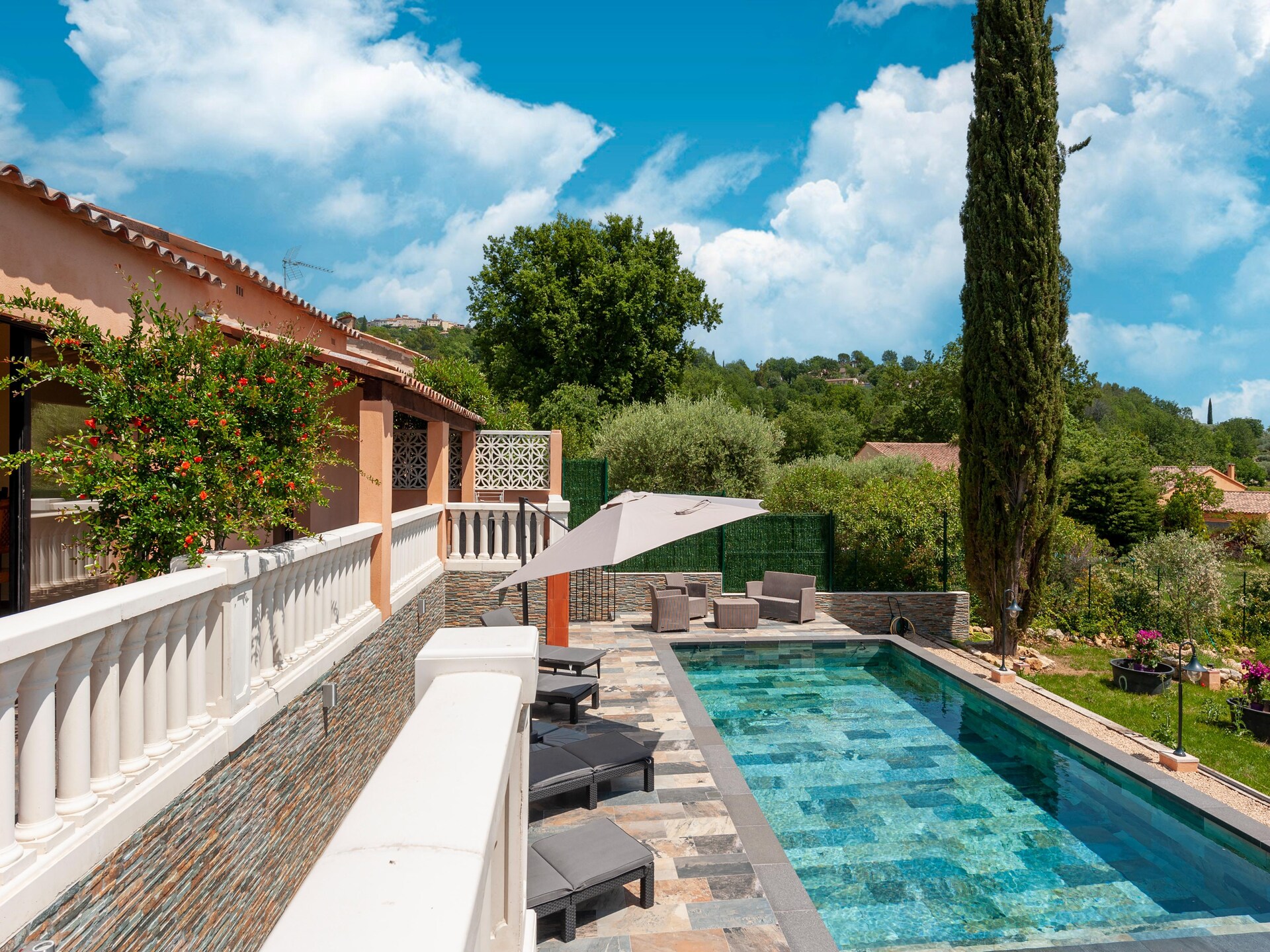 Villa Jen'uka: Gerenoveerd vakantiehuis met privézwembad in Callian - foto 21