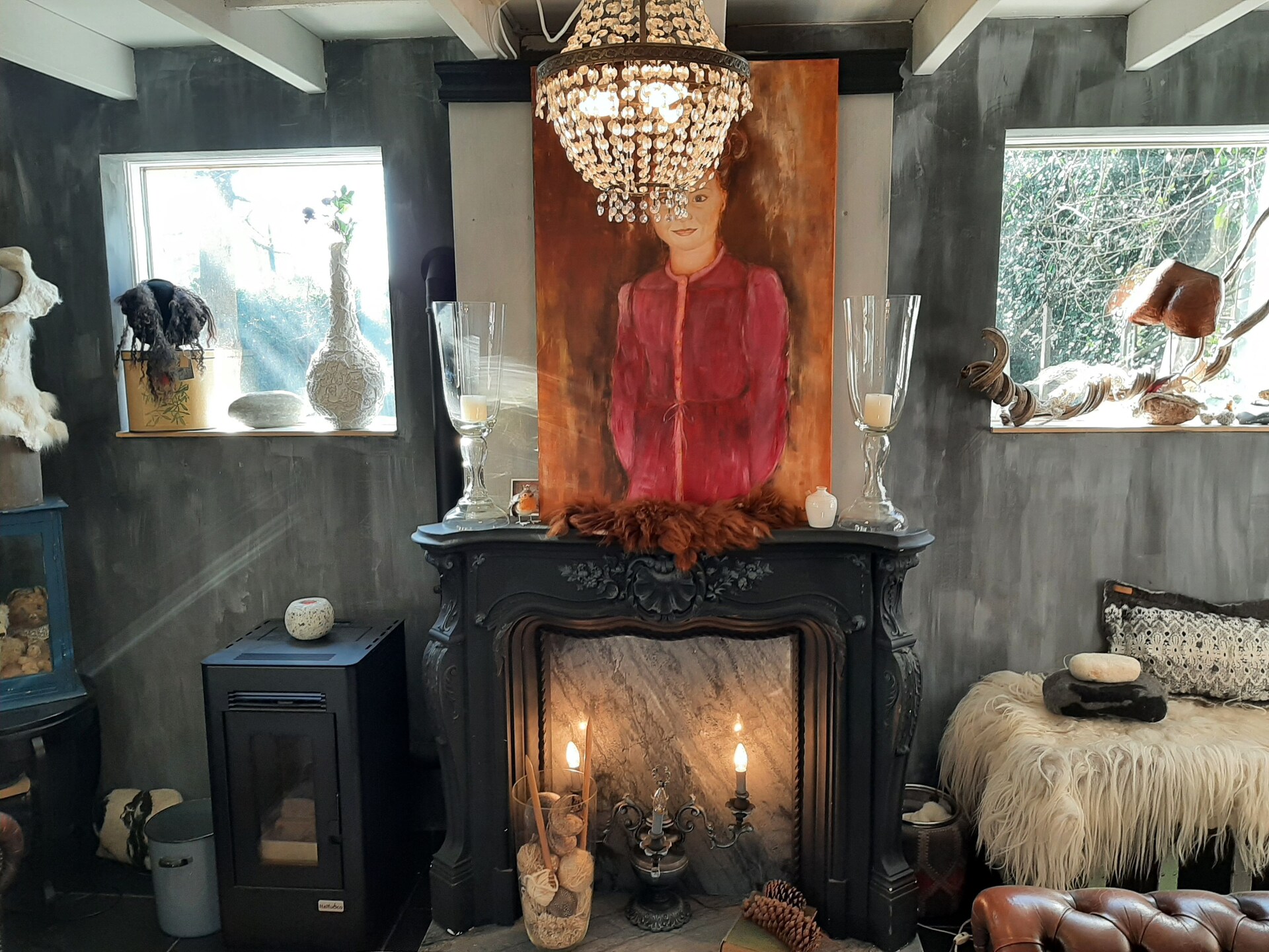 Het Atelier: creatief vakantiehuis met jacuzzi in Sleen, Drenthe - foto 11