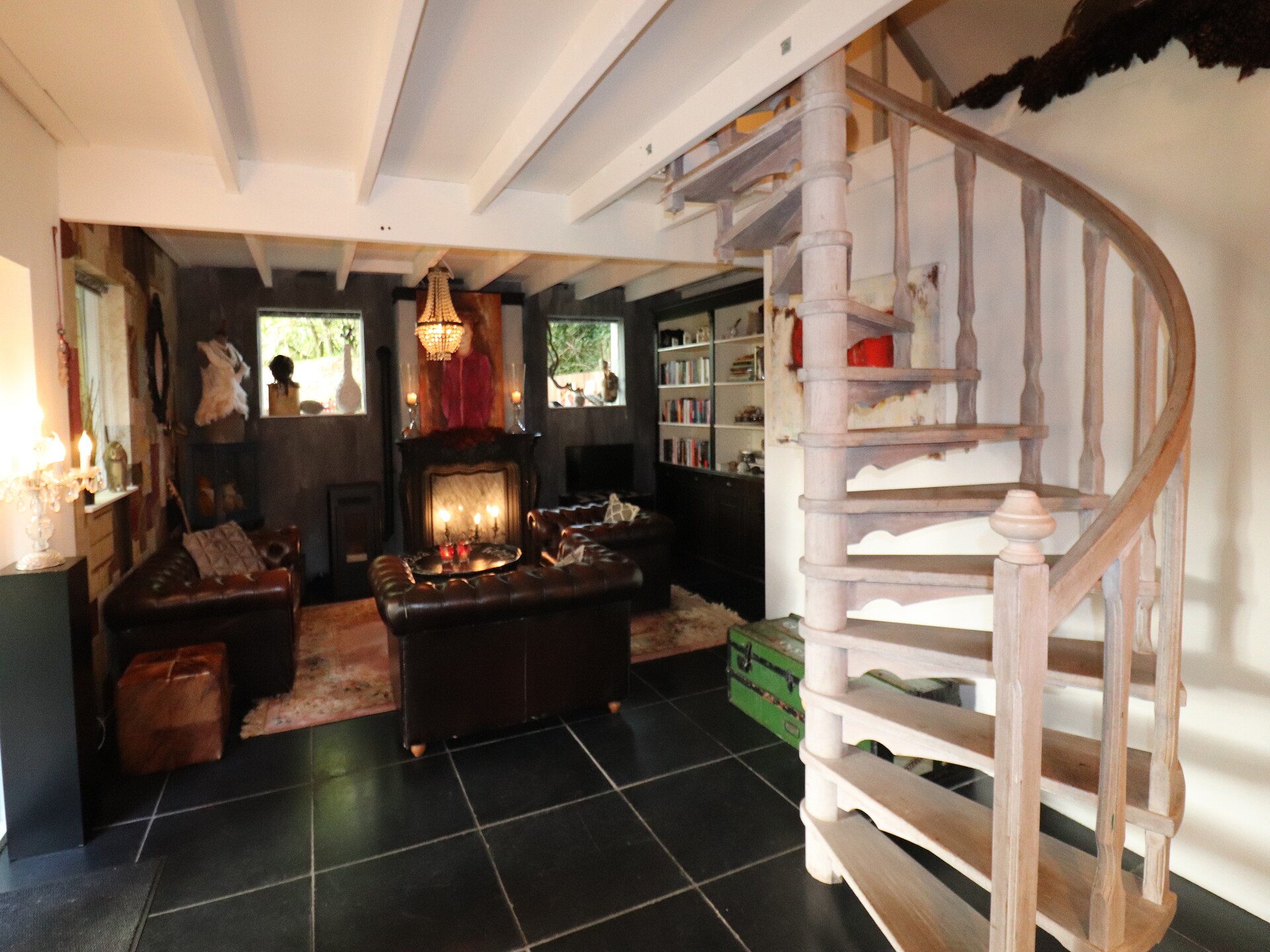 Het Atelier: creatief vakantiehuis met jacuzzi in Sleen, Drenthe - foto 21