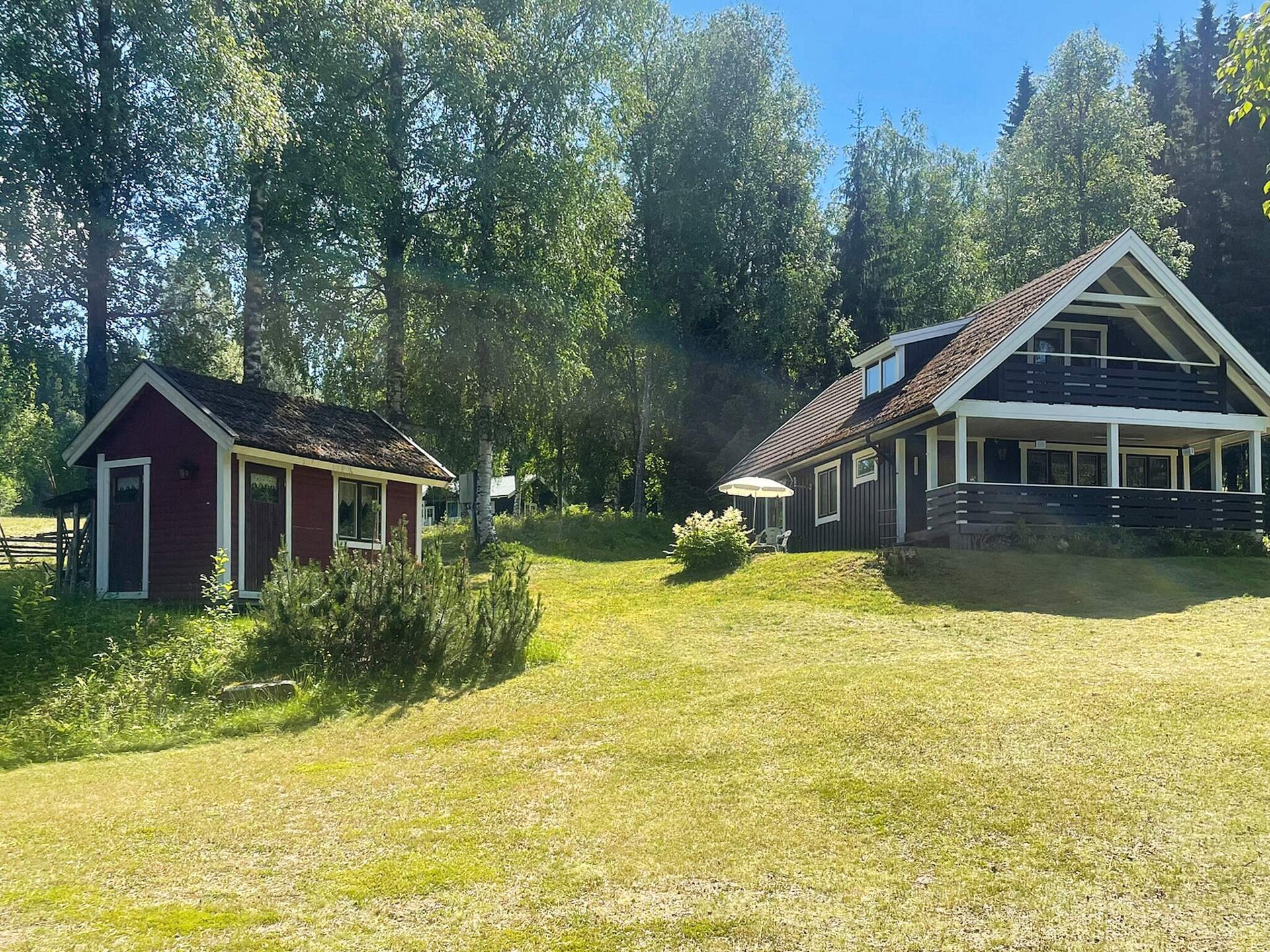 Vrijstaand vakantiehuis aan de golfbaan bij meer op 300 meter in Lekvattnet - foto 6