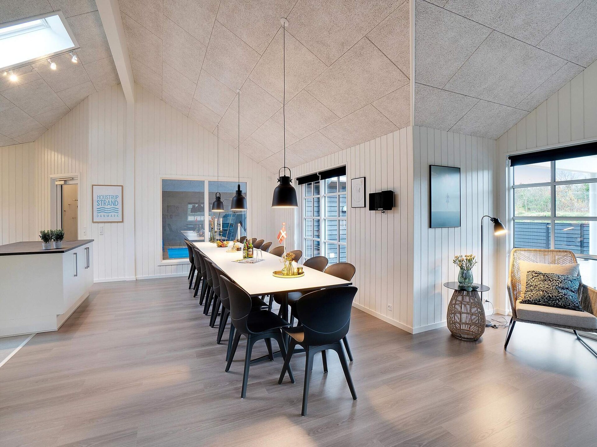 Luxe vakantiehuis voor 18 personen met zwembad en wellness bij Houstrup Strand - foto 27