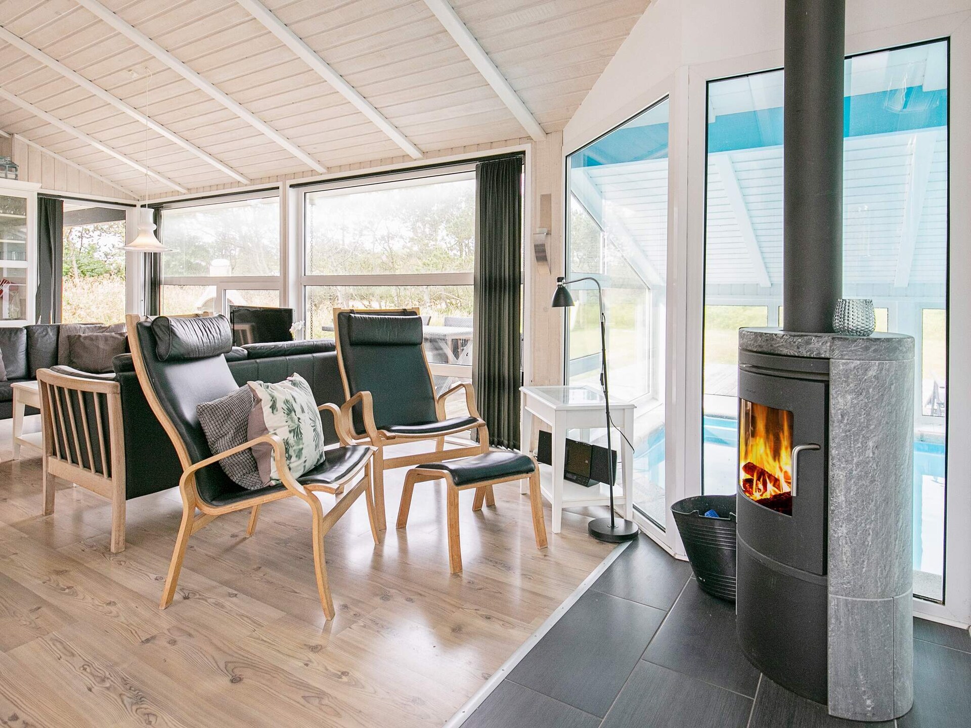 Ruim vakantiehuis in Løkken met privézwembad, sauna en whirlpool op 650m van zee - foto 14