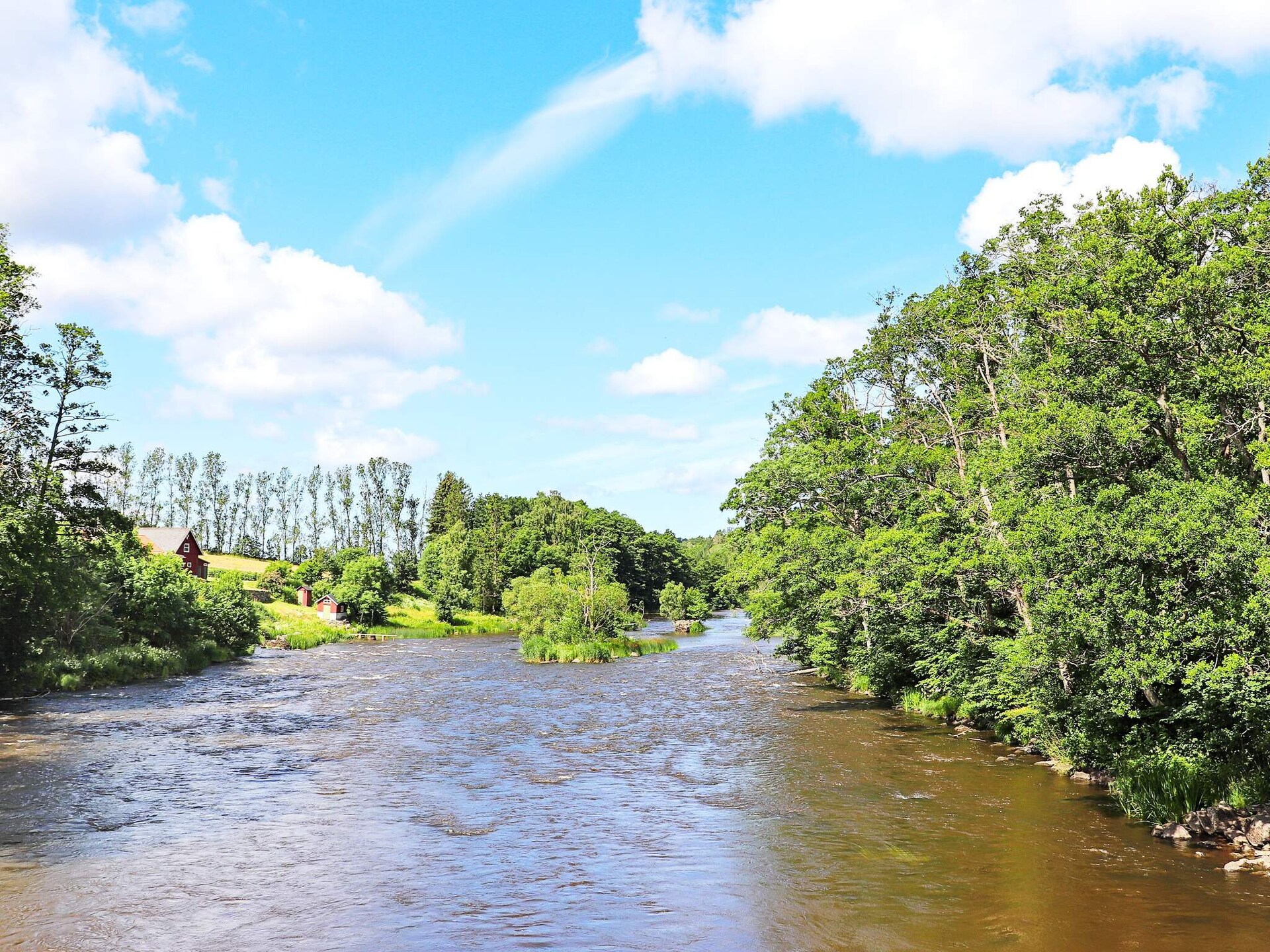 Sfeervol vakantiehuis bij de Viskan rivier met eigen tuin - foto 20