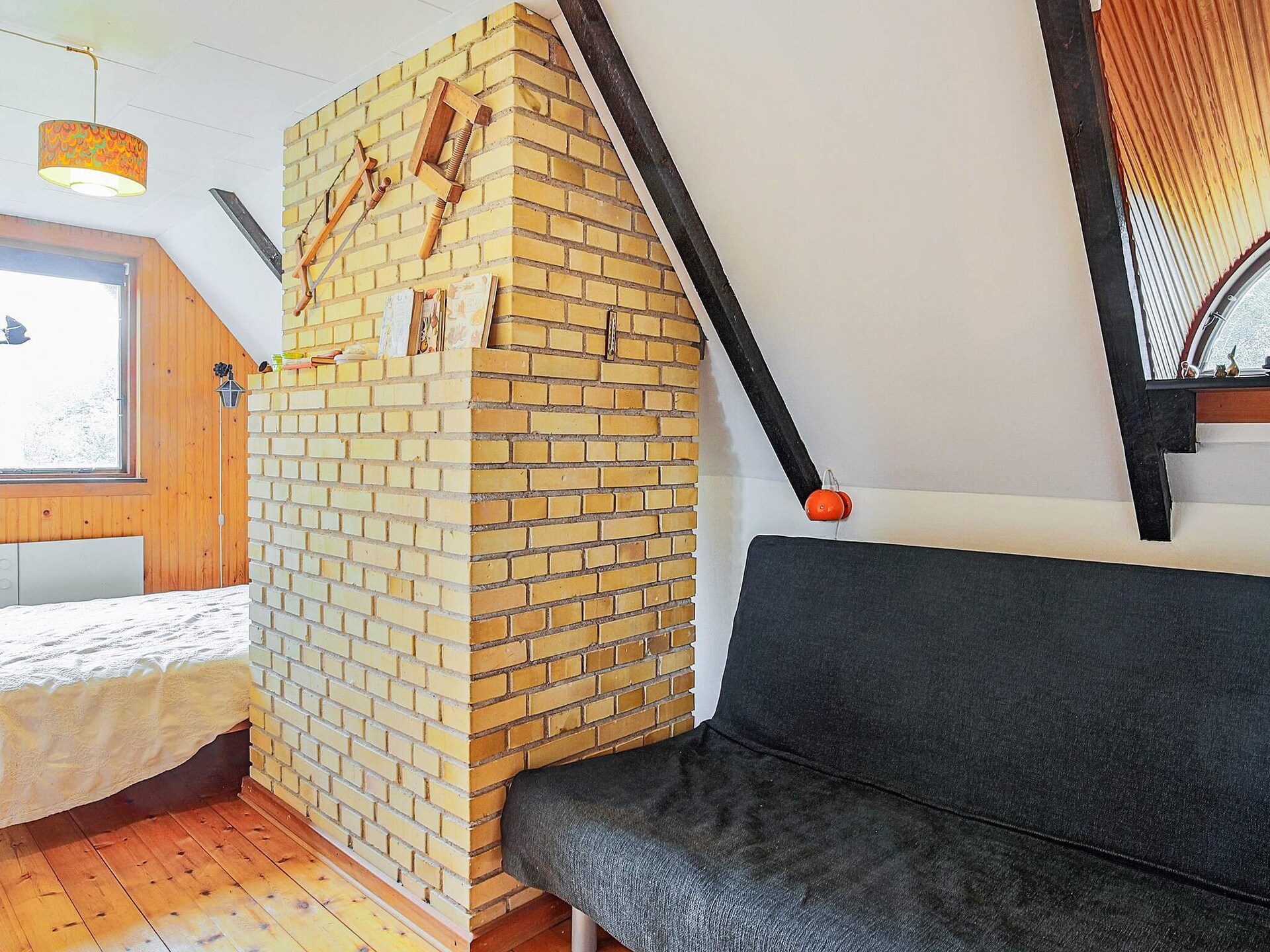 Rietgedekt vakantiehuis op 100 meter van de zee bij Ordrup Næs - foto 15