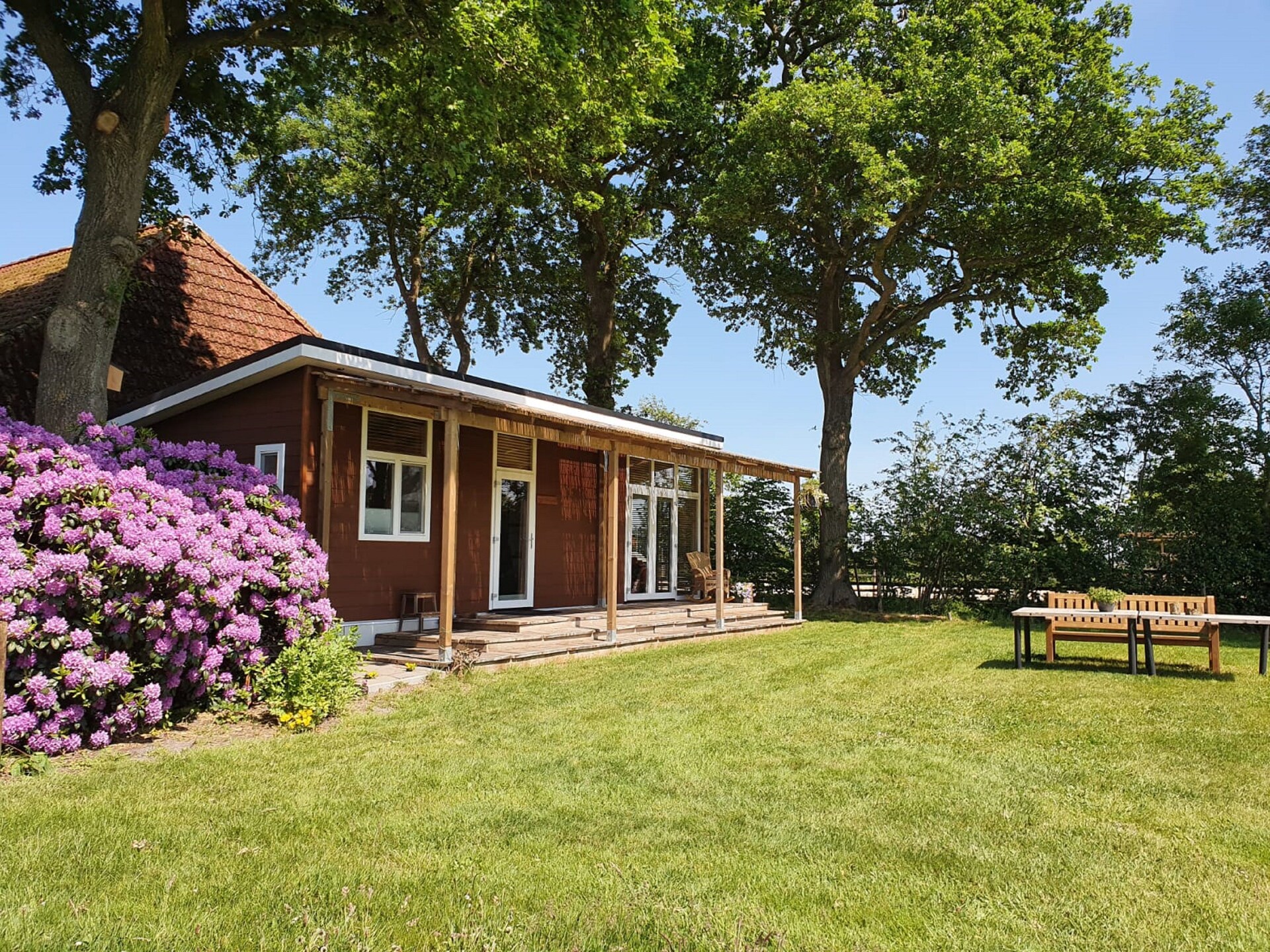 Romantisch vakantiehuis Het Eikeltje met landelijk uitzicht in Groningen - foto 4