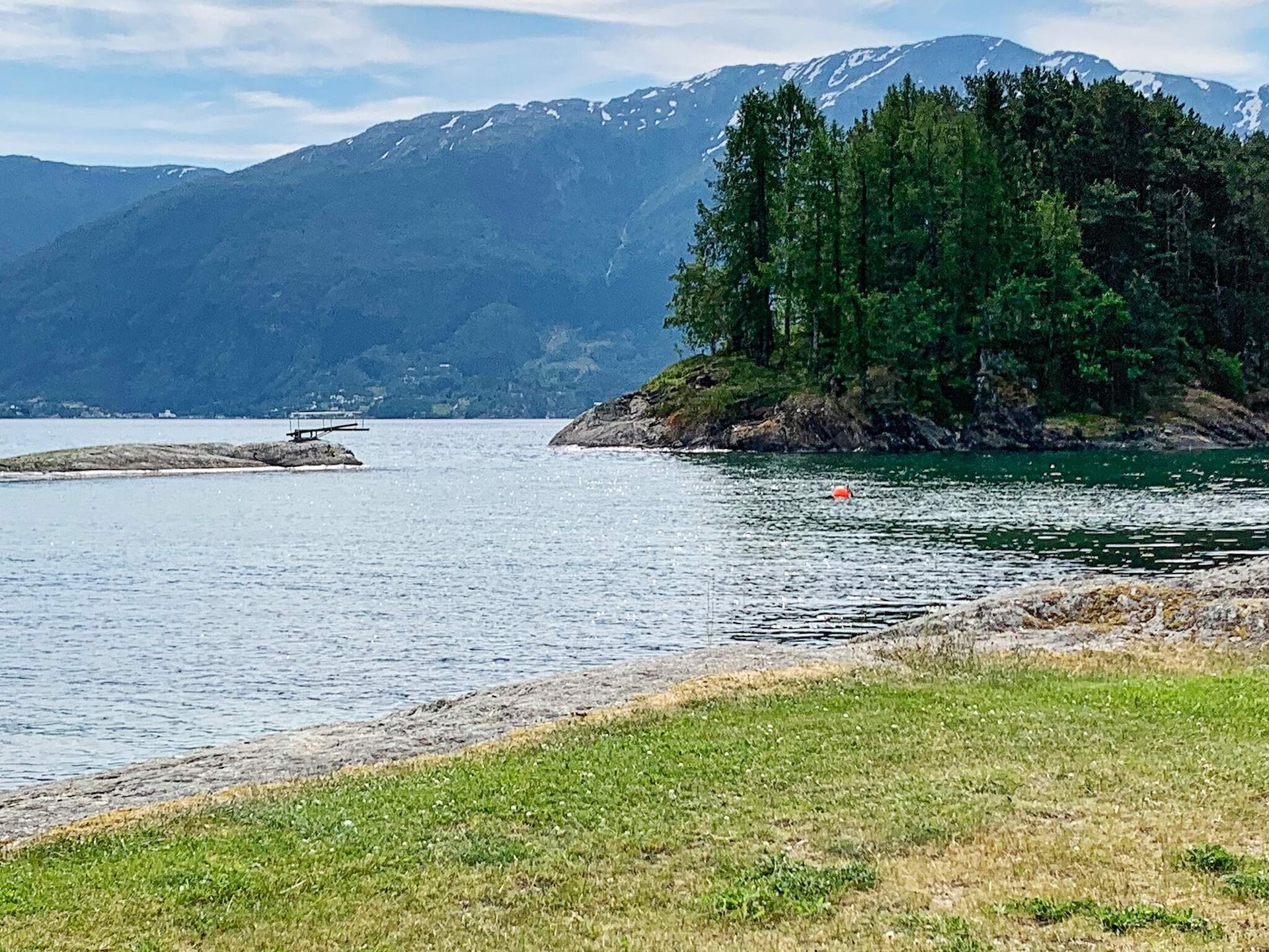 Strandparadijs aan de Hardangerfjord met privé zandstrand en panoramisch uitzicht - foto 12