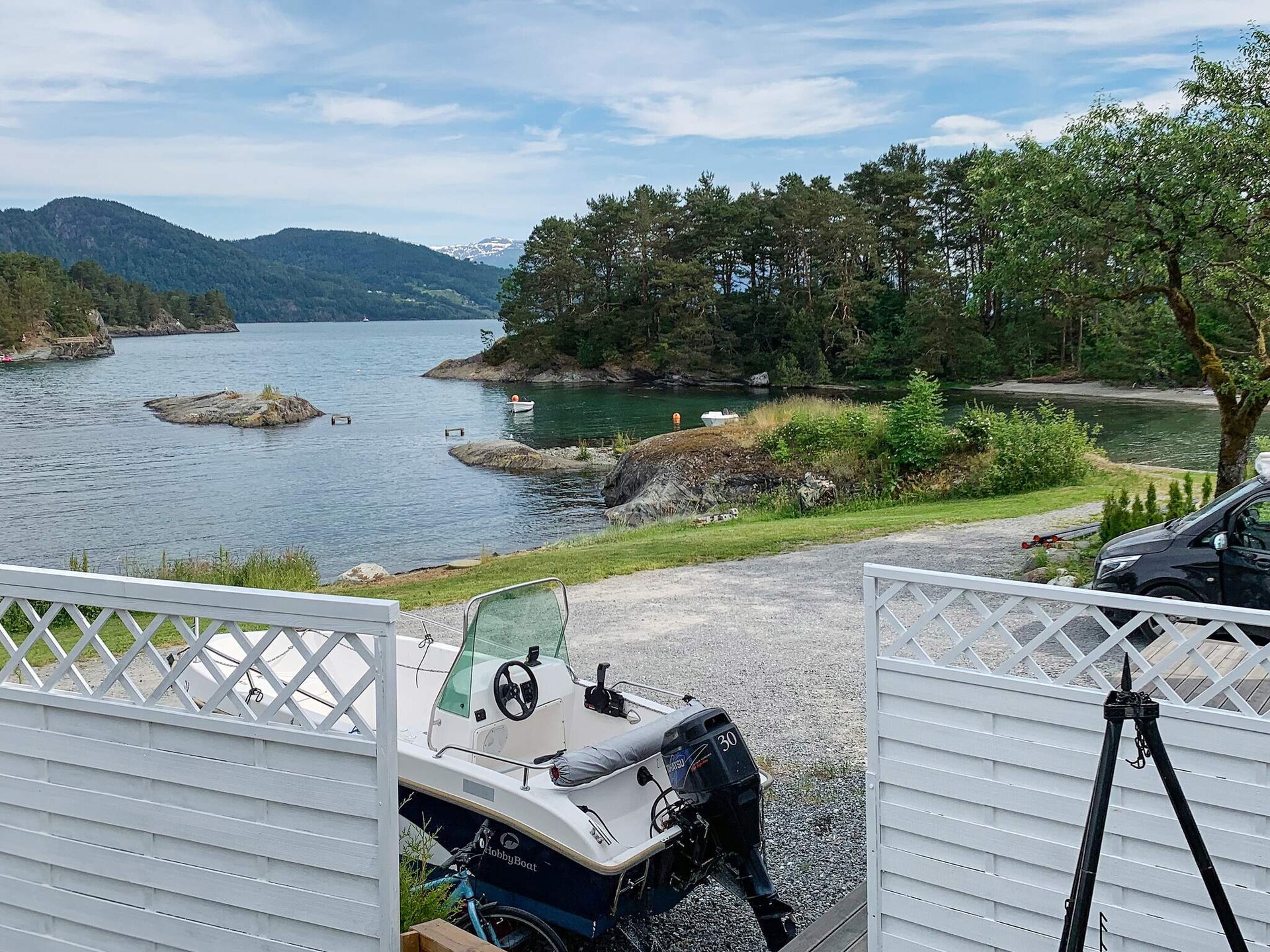 Strandparadijs aan de Hardangerfjord met privé zandstrand en panoramisch uitzicht - foto 7