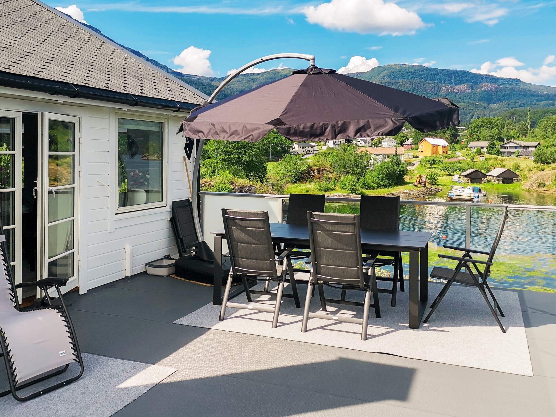 Strandparadijs aan de Hardangerfjord met privé zandstrand en panoramisch uitzicht - foto 5