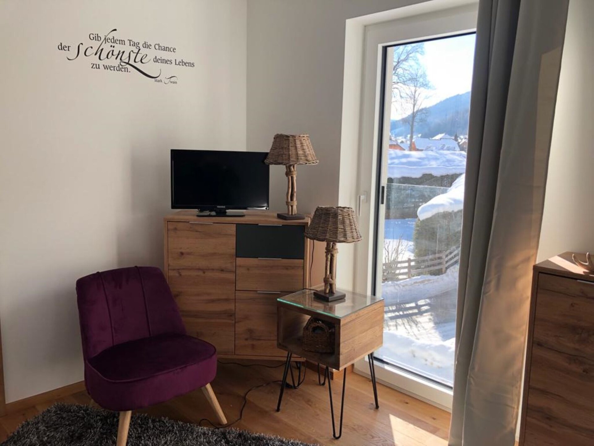 Stijlvol appartement in Mauterndorf met bergzicht, skibus voor de deur - foto 13