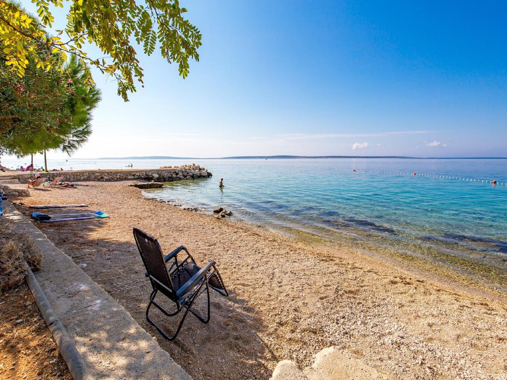 Appartement met panoramisch zeezicht en terras in Mandre, Pag - foto 18