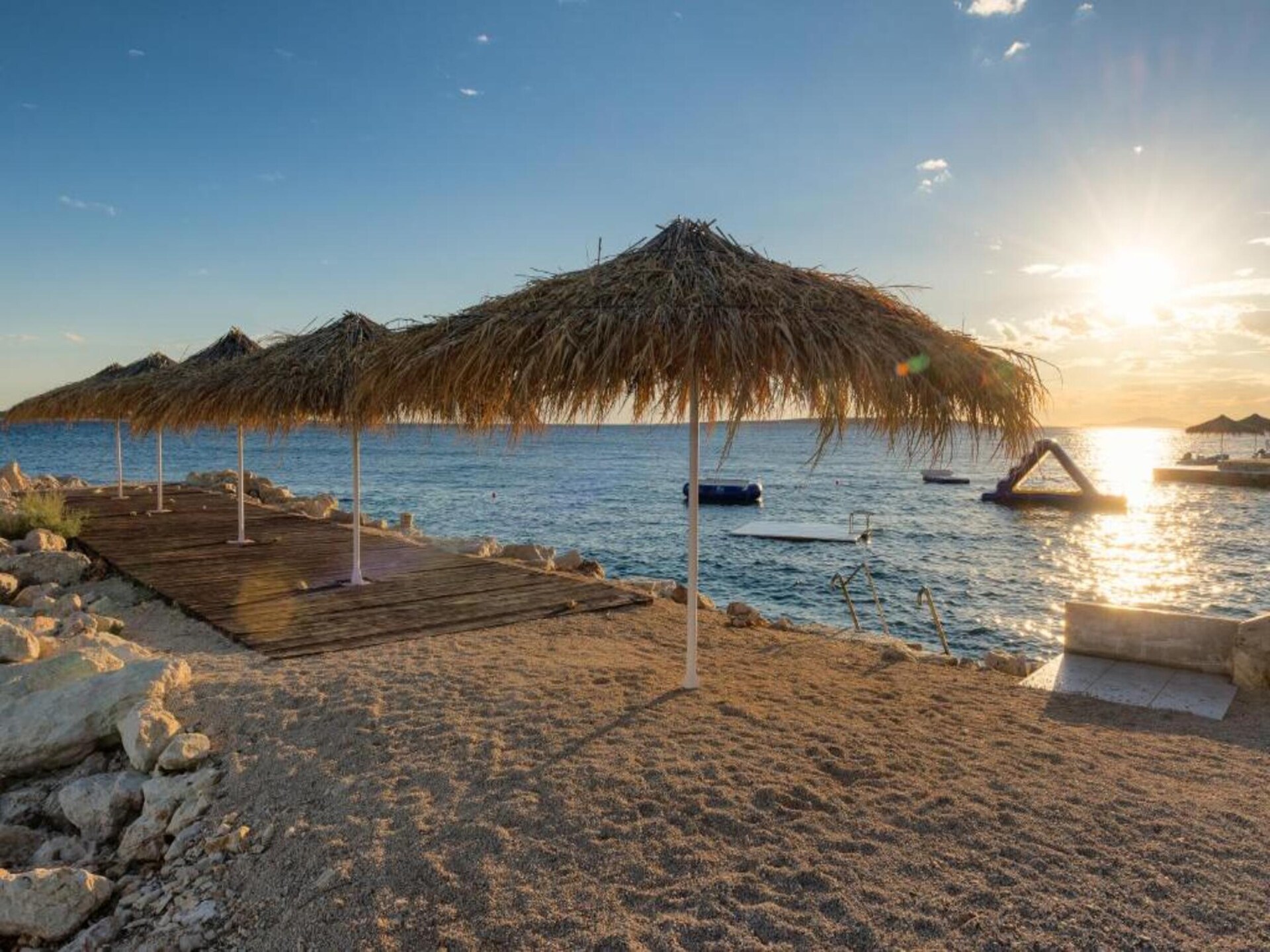 Appartement met panoramisch zeezicht en terras in Mandre, Pag - foto 35