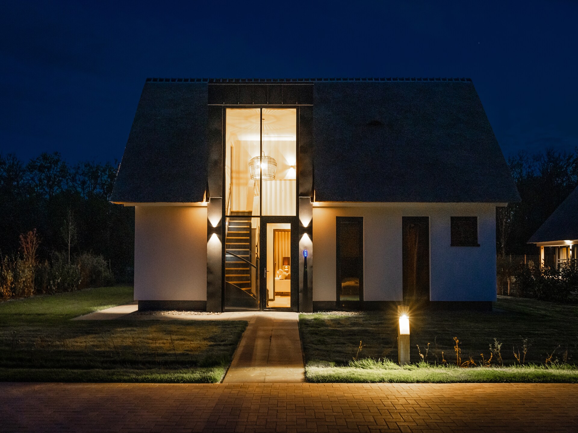 Luxe wellnessvilla Buytenveldt H4 in het bos, dichtbij zee en golfbaan - foto 34