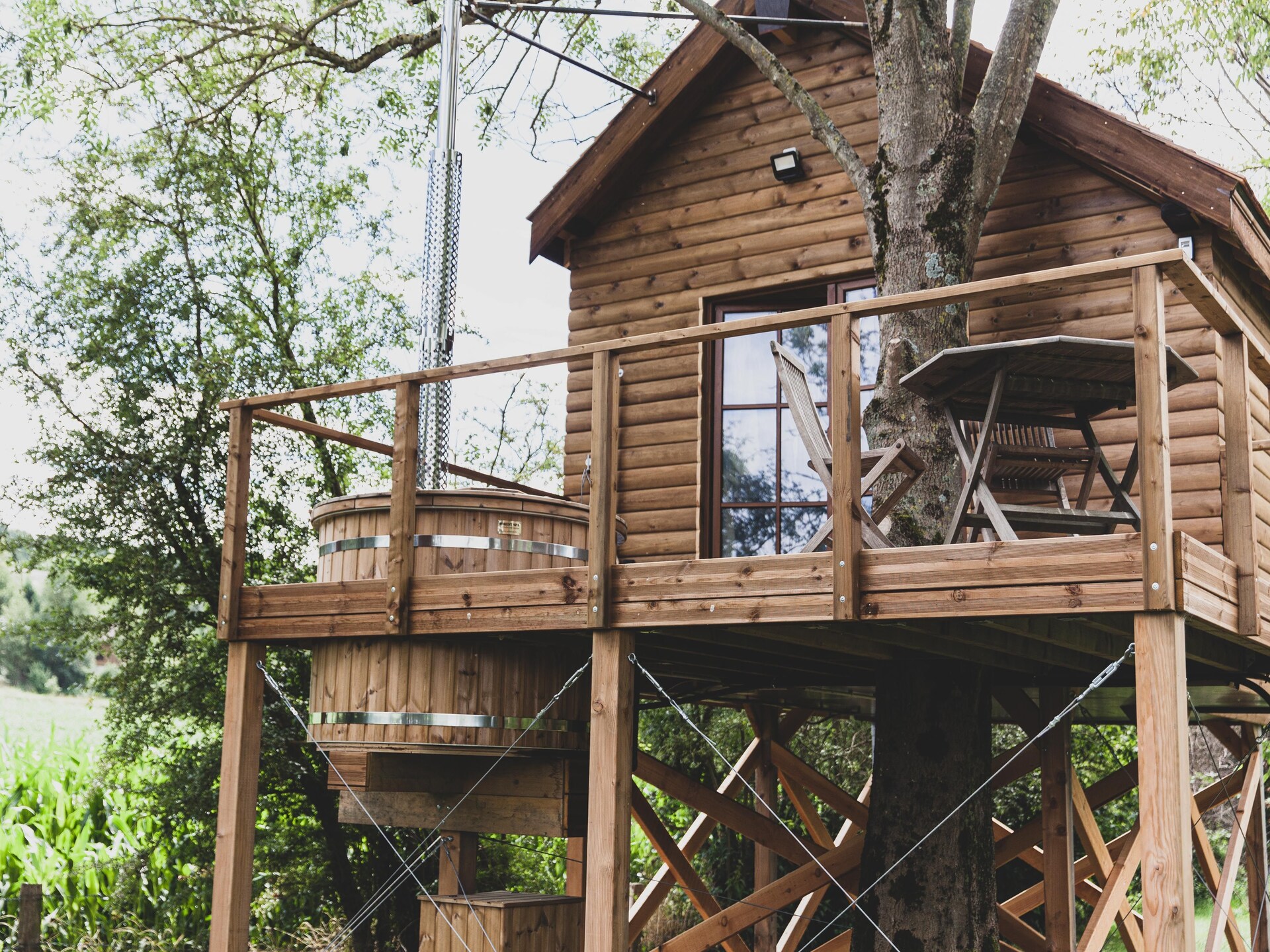 Bird Nest: Romantisch wellness chalet in het bos bij Durbuy - foto 25