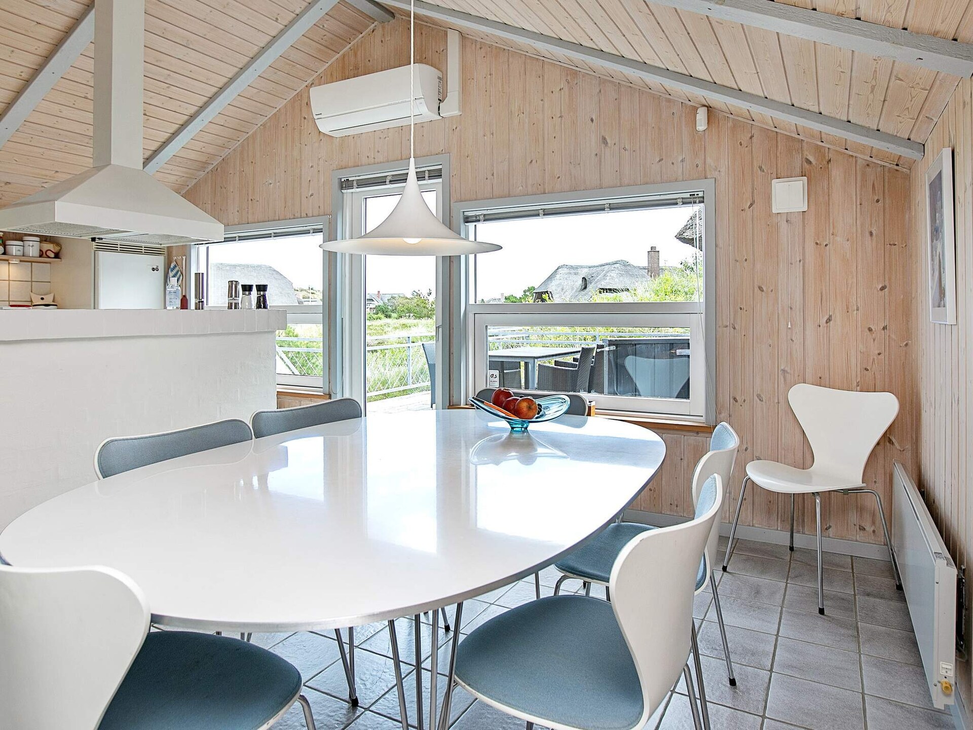 Op 500 m van zee: Rietgedekt vakantiehuis in Henne voor 8 personen - foto 24