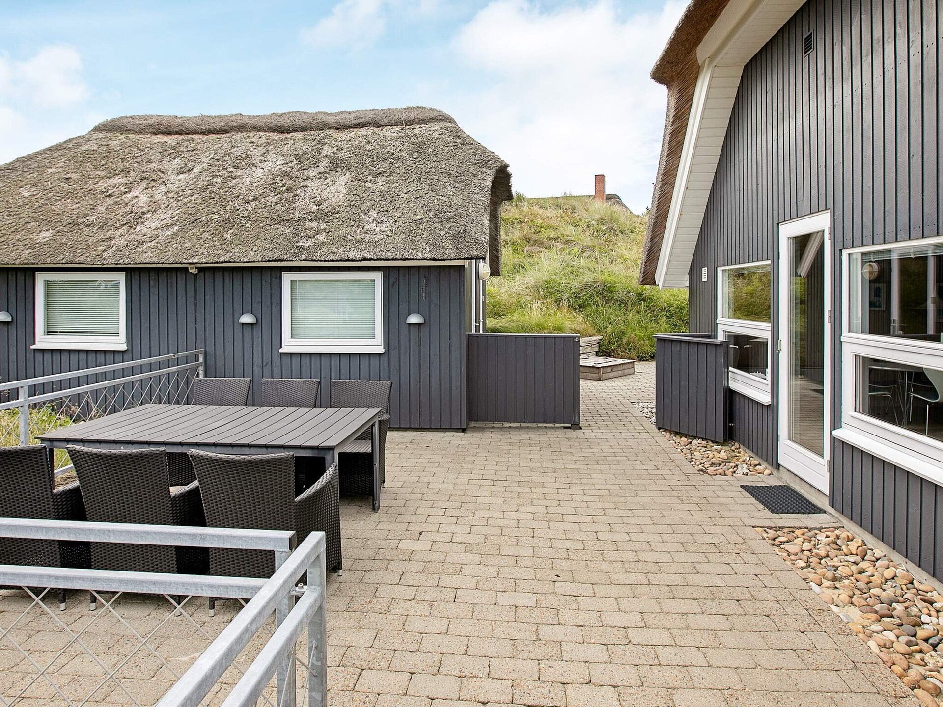 Op 500 m van zee: Rietgedekt vakantiehuis in Henne voor 8 personen - foto 37