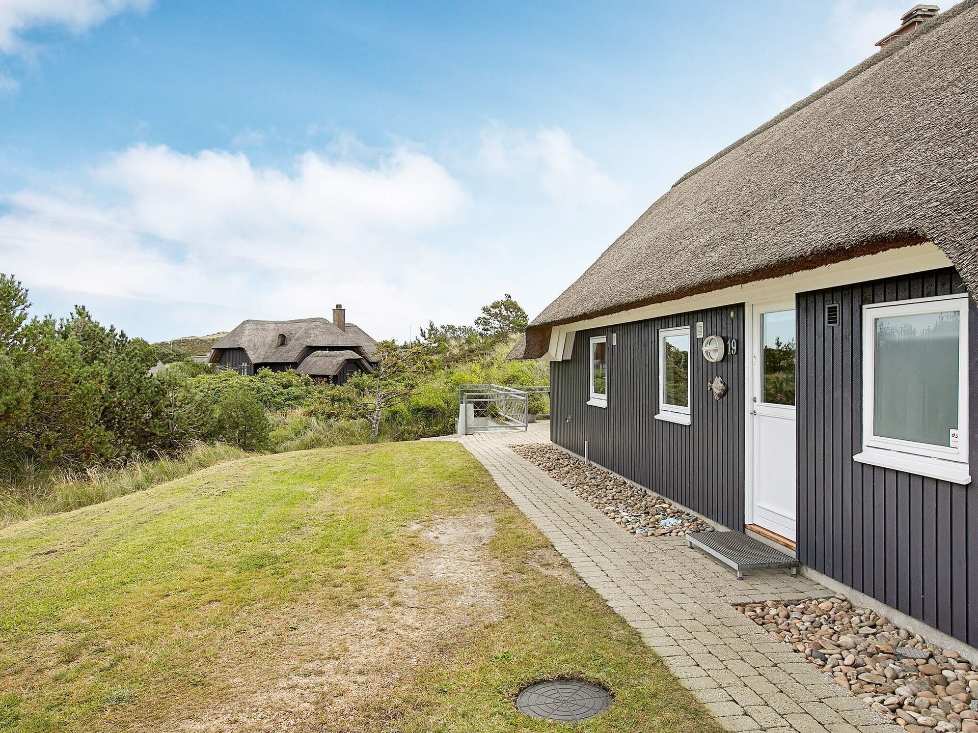Op 500 m van zee: Rietgedekt vakantiehuis in Henne voor 8 personen - foto 38