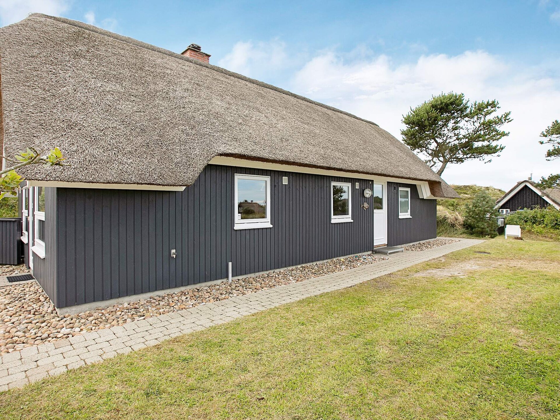 Op 500 m van zee: Rietgedekt vakantiehuis in Henne voor 8 personen - foto 40