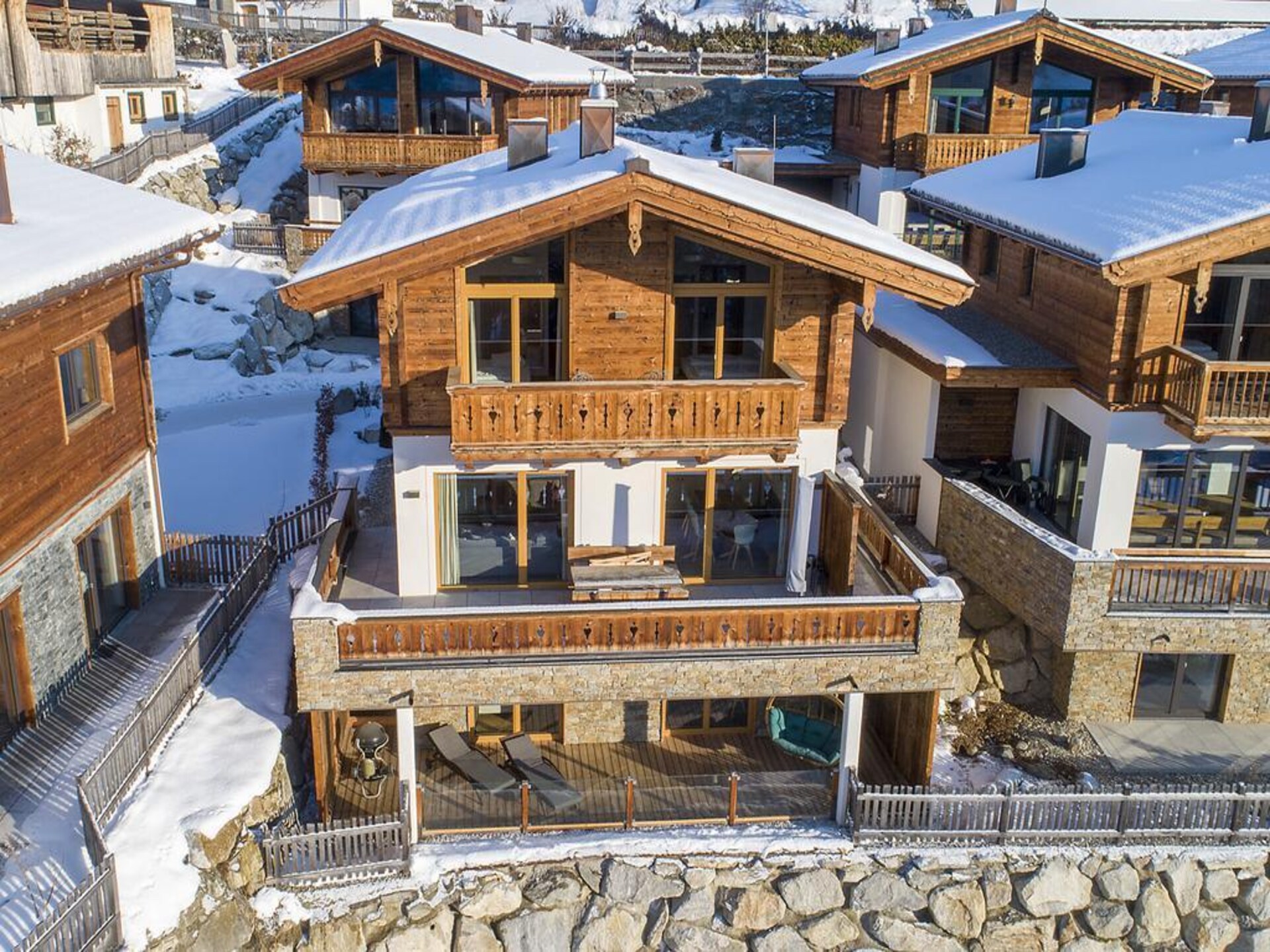 8-persoons luxe chalet aan de piste in Neukirchen · 8 pers. - foto 44