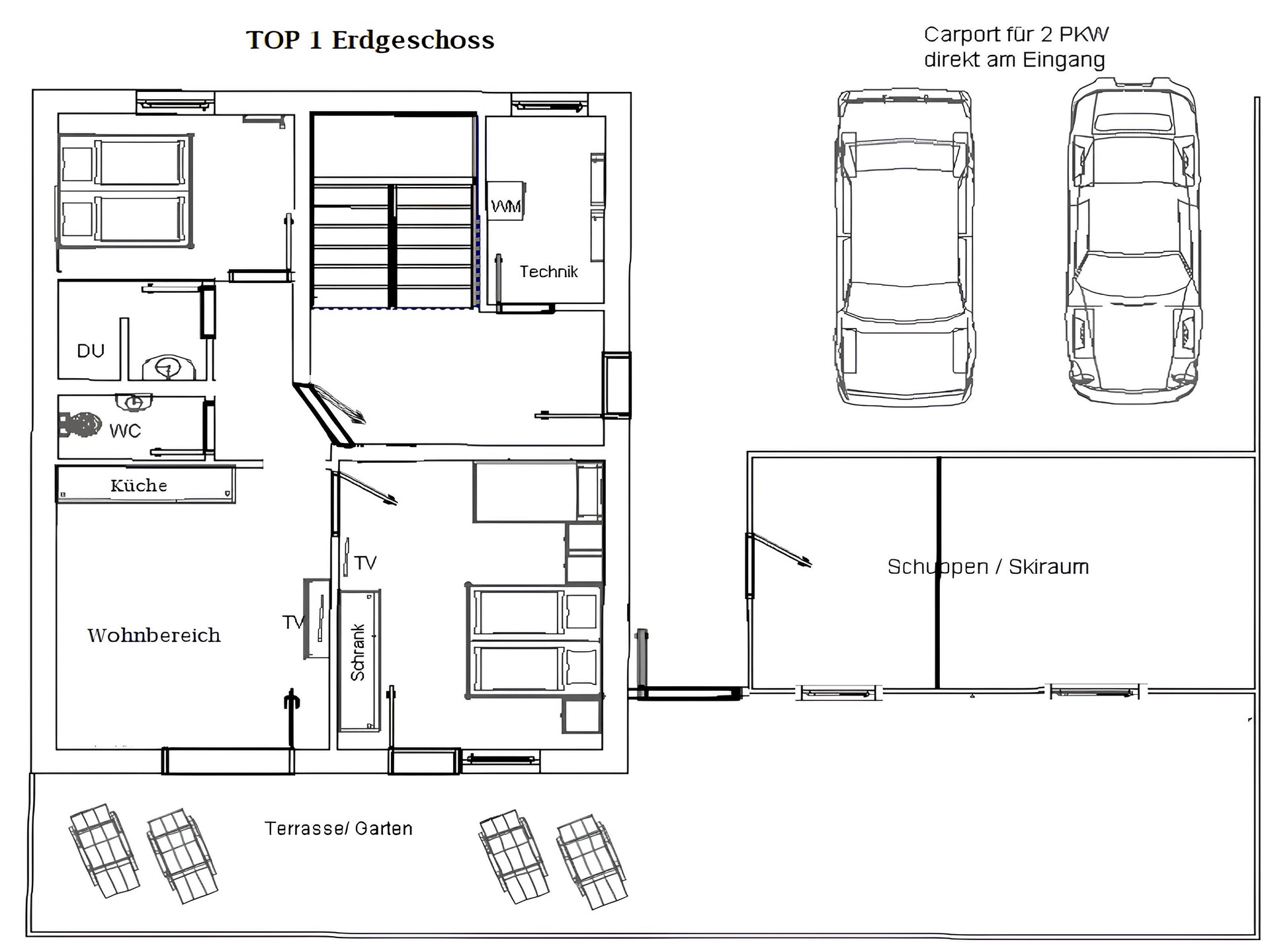 5-persoons modern appartement in Leutasch op 500m van de piste - foto 15